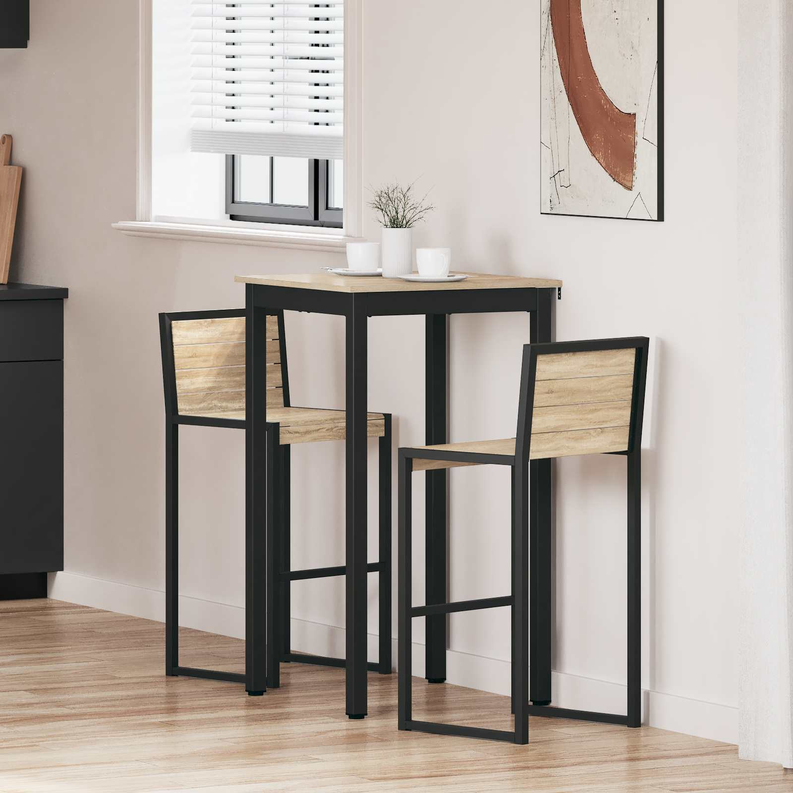 vidaXL Stehtisch Holzwerkstoff