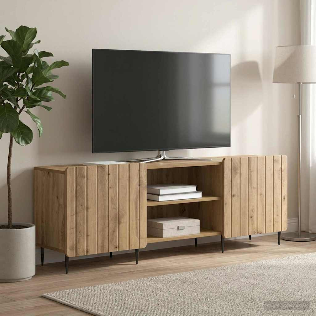 vidaXL TV-Schränk 150 x 31 x 52 cm Artisan-Eiche Holzwerkstoff