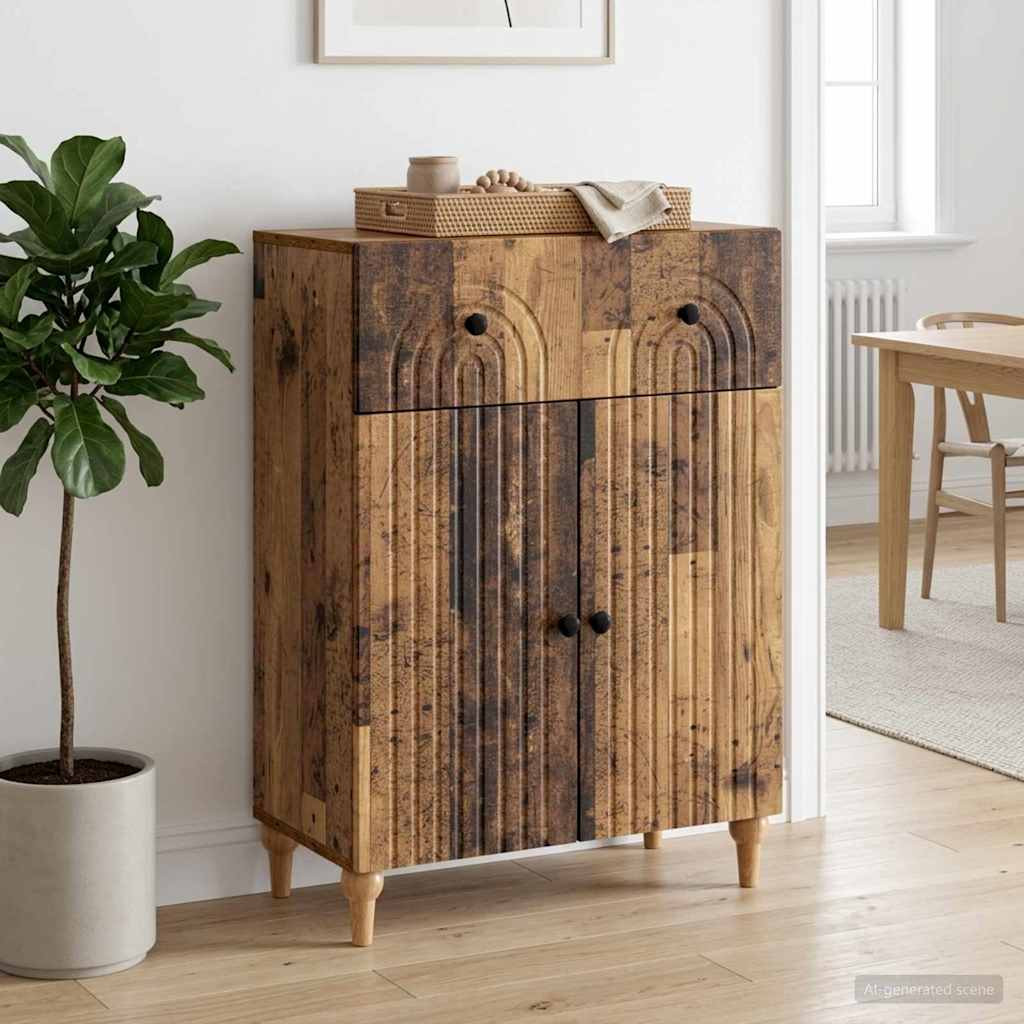 vidaXL Sideboard Altholz 66 x 34,5 x 90 cm Holzwerkstoff