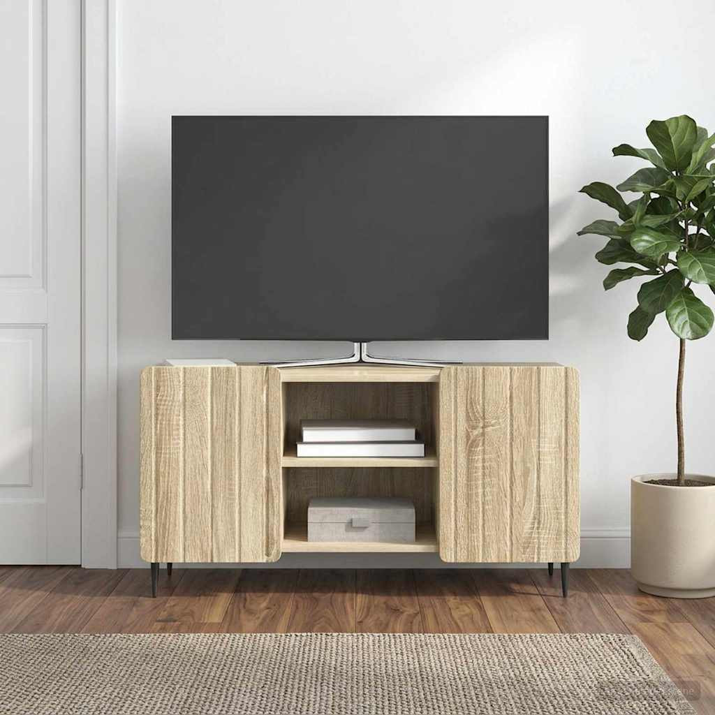 vidaXL TV-Schränk Sonoma-Eiche 102 x 34,5 x 52 cm Holzwerkstoff