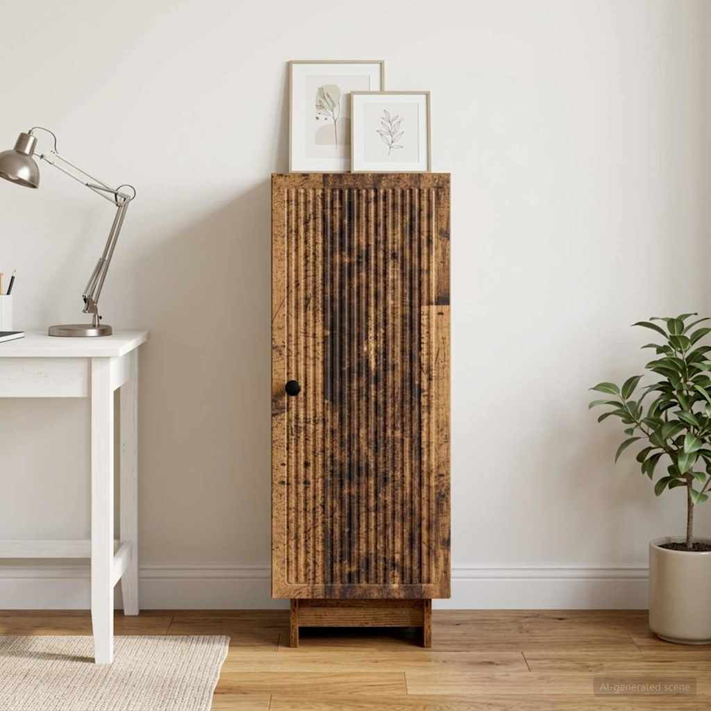 vidaXL Sideboard Altholz 33 x 34,5 x 90 cm Holzwerkstoff