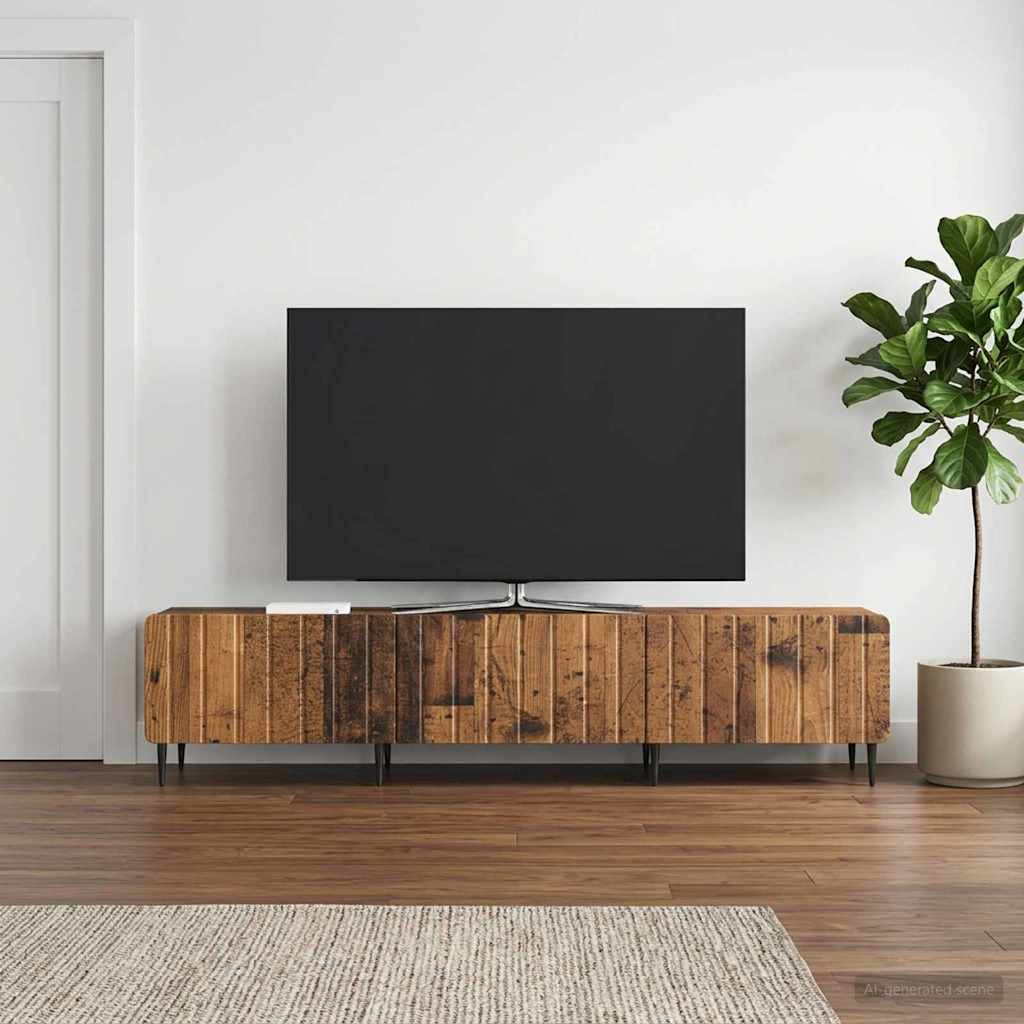 vidaXL TV-Schränk Altholz 147 x 34,5 x 32 cm Holzwerkstoff