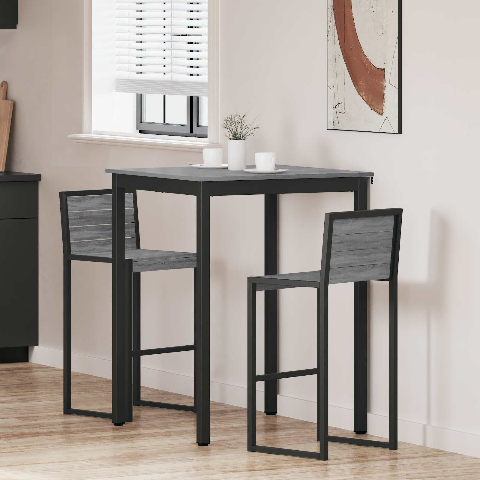 vidaXL Stehtisch Holzwerkstoff