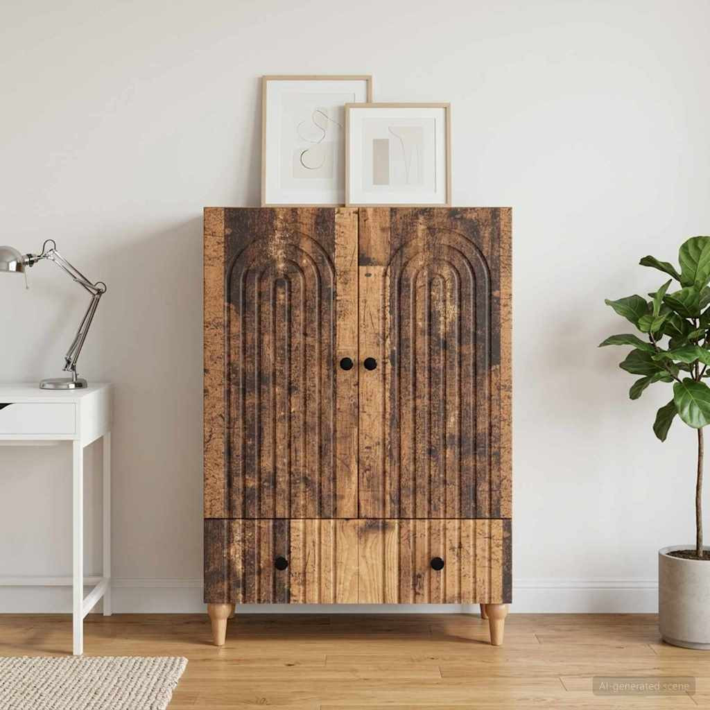vidaXL Sideboard Altholz 66 x 34,5 x 95 cm Holzwerkstoff