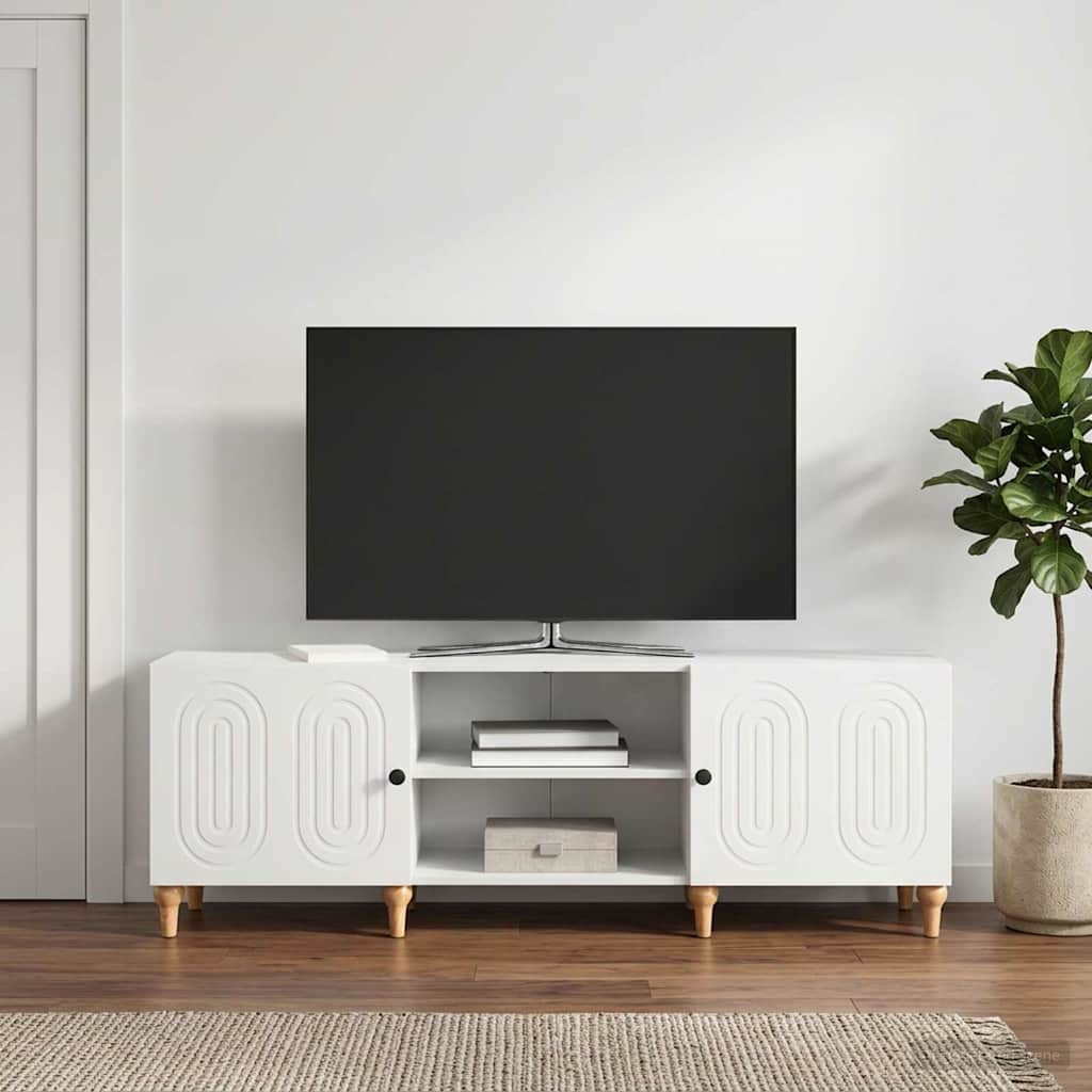 vidaXL TV-Schränk Weiß 150 x 31 x 50 cm Holzwerkstoff