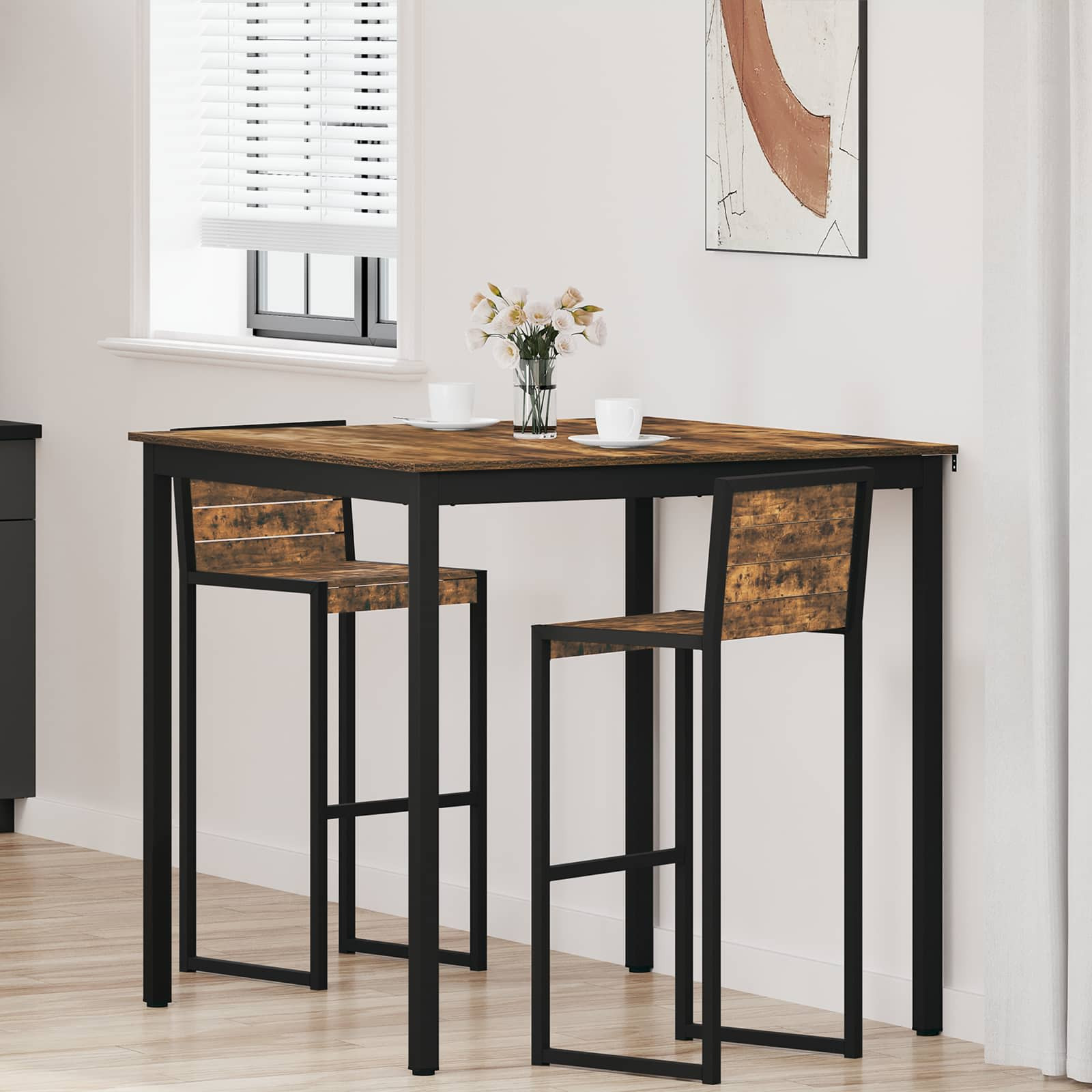 vidaXL Stehtisch Holzwerkstoff