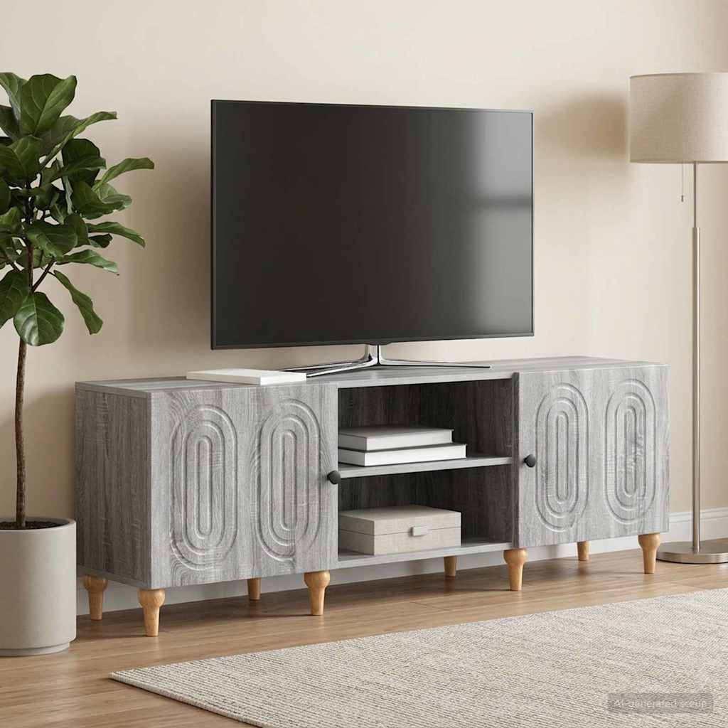 vidaXL TV-Schränk Graues Sonoma 150 x 31 x 50 cm Holzwerkstoff