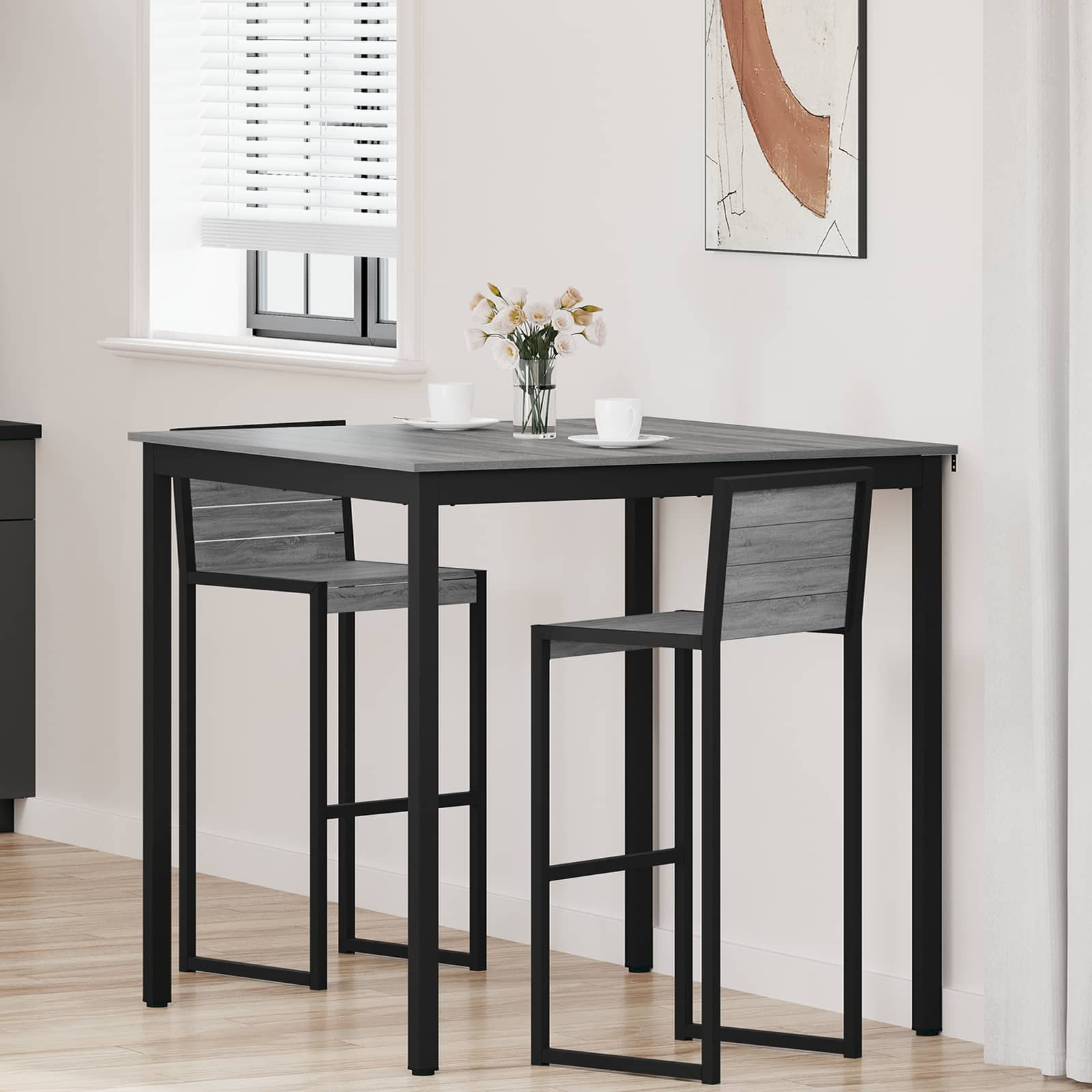 vidaXL Stehtisch Holzwerkstoff
