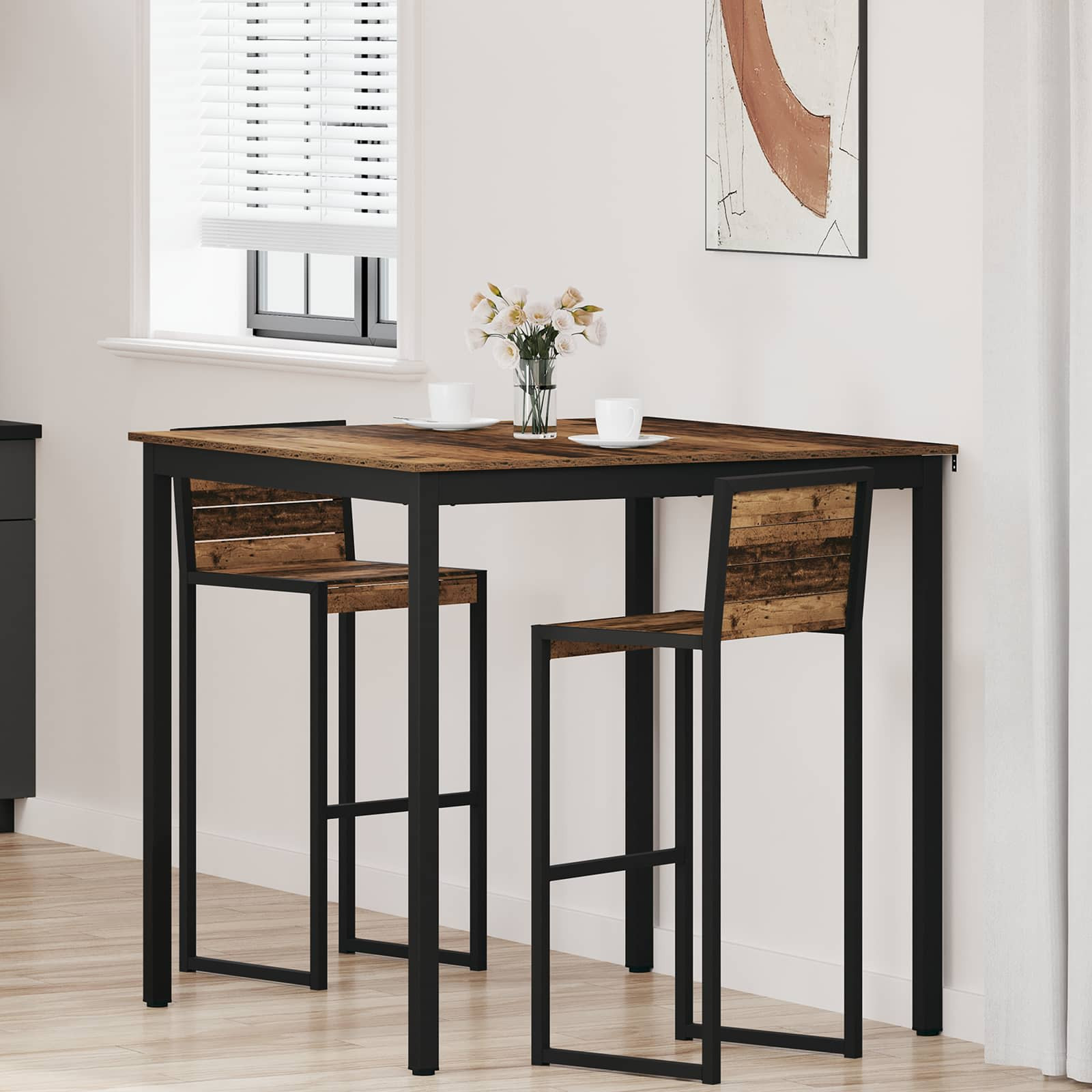 vidaXL Stehtisch Holzwerkstoff