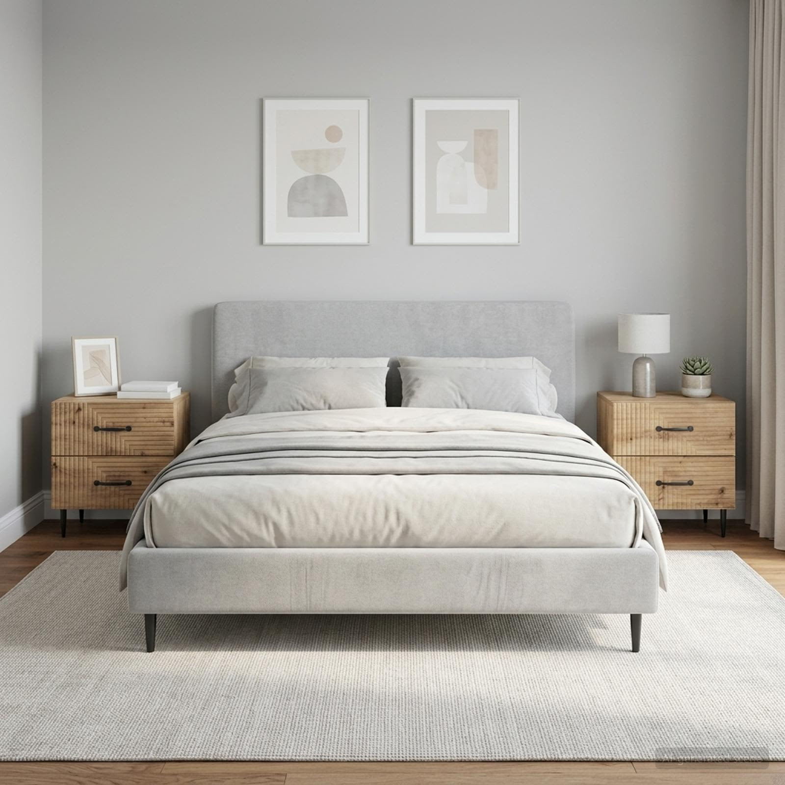 vidaXL Nachttisch 2 Stk. Artisan-Eiche 43 x 34,5 x 47,5 cm