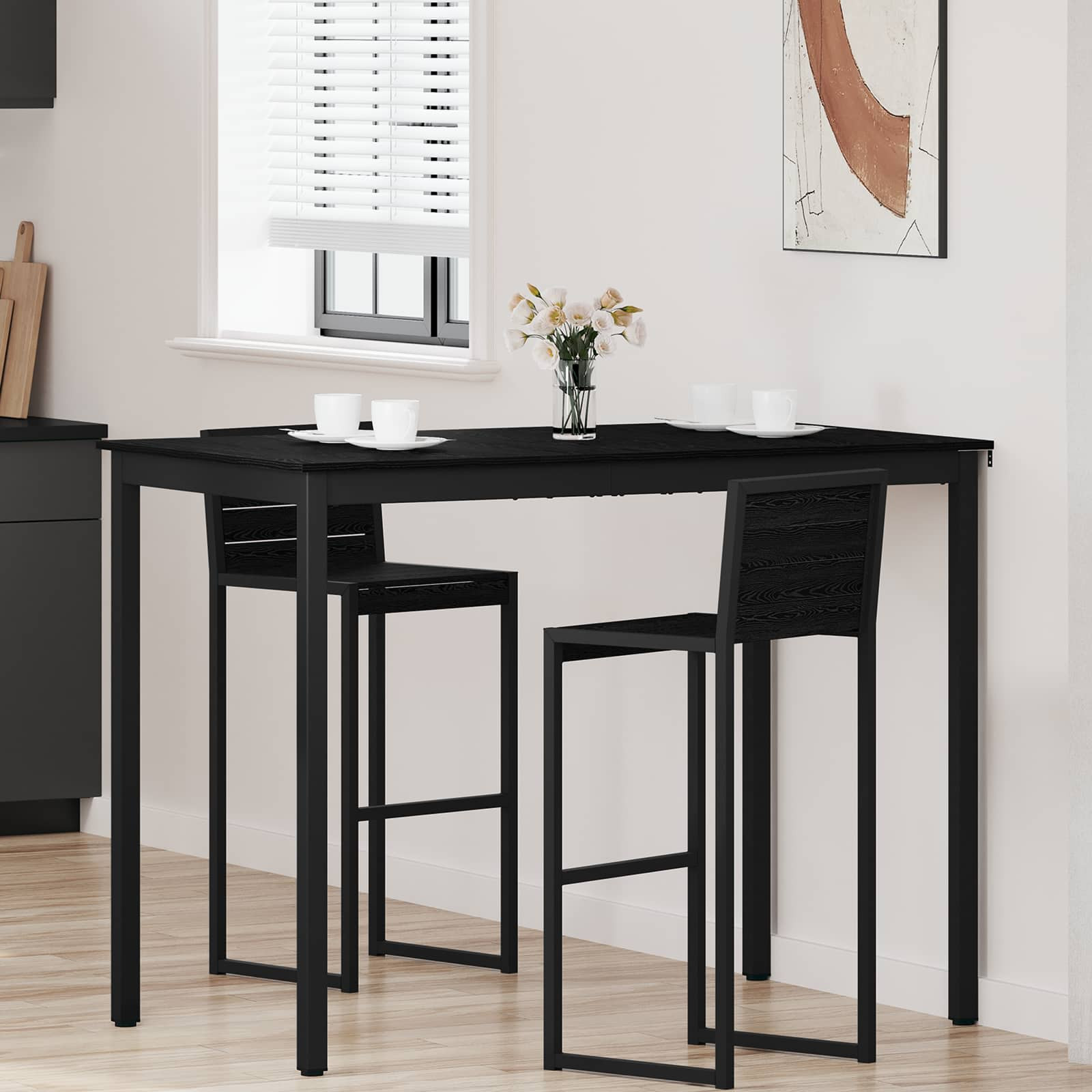 vidaXL Stehtisch Holzwerkstoff