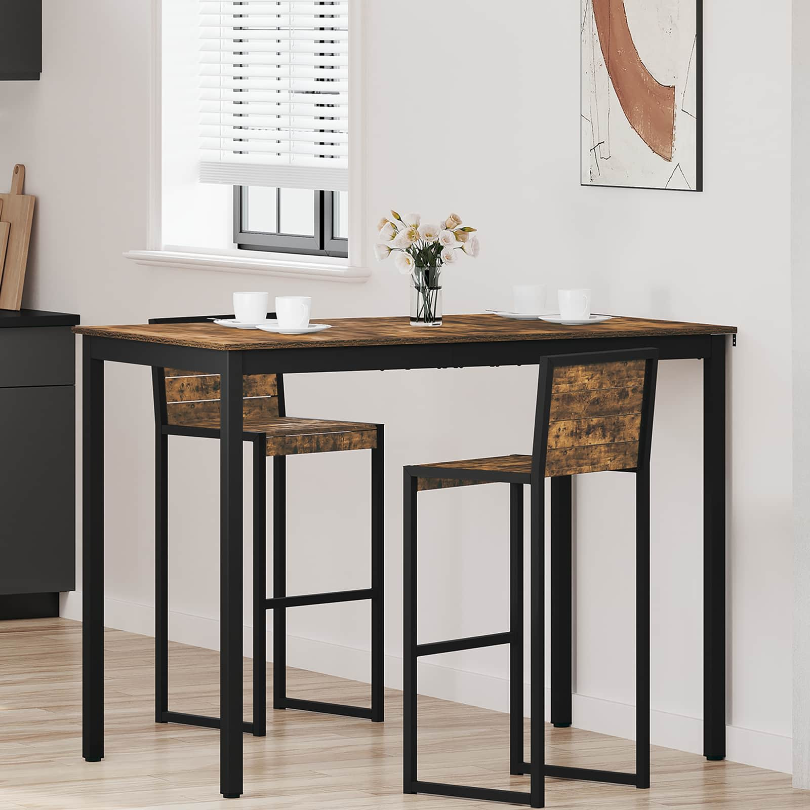vidaXL Stehtisch Holzwerkstoff