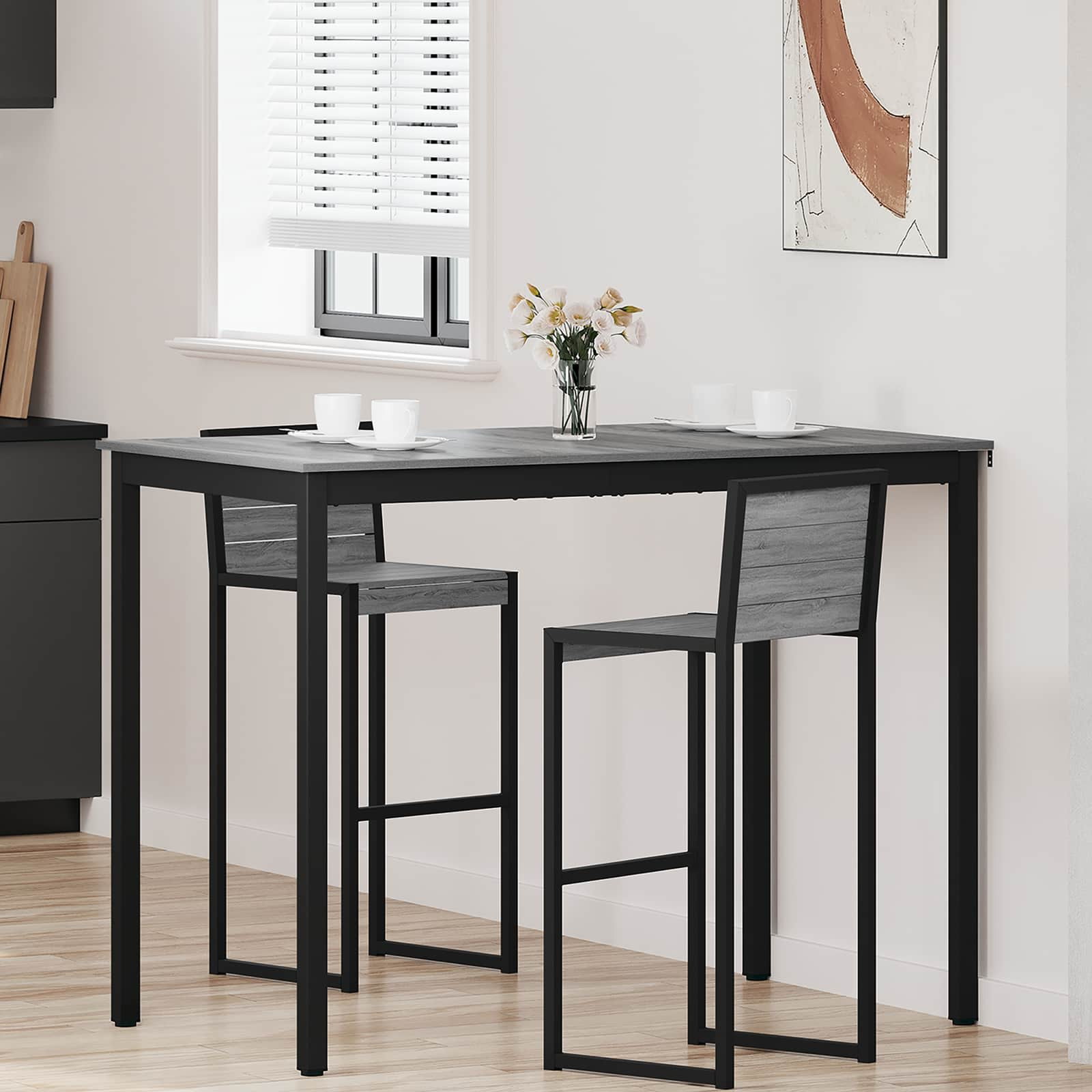 vidaXL Stehtisch Holzwerkstoff