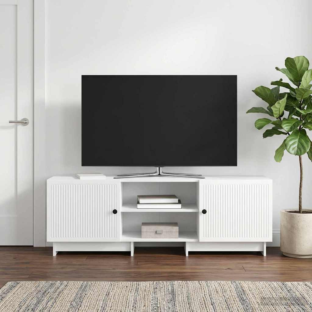 vidaXL TV-Schränk Weiß 150 x 31 x 50 cm Holzwerkstoff