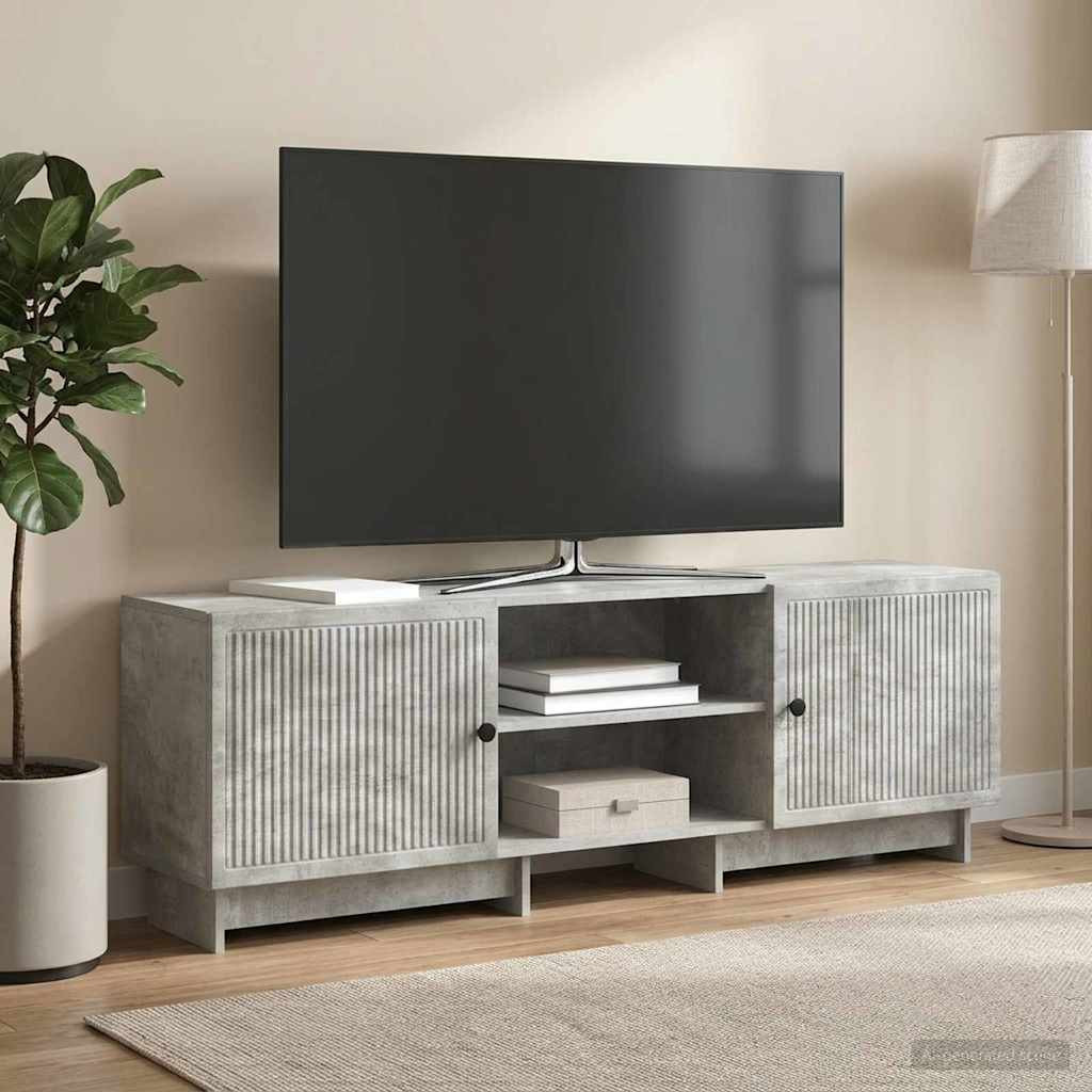 vidaXL TV-Schränk Betongrau 150 x 31 x 50 cm Holzwerkstoff