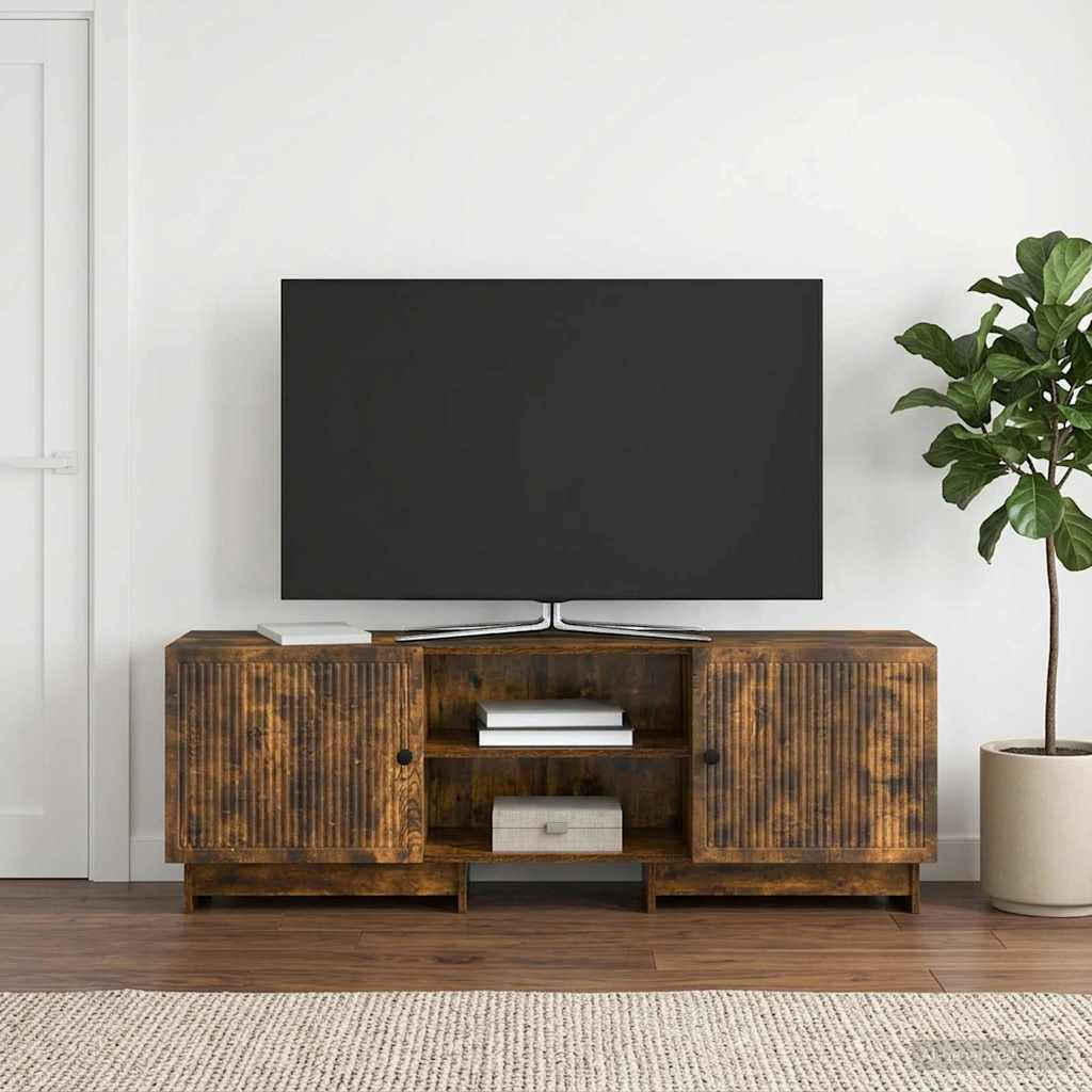 vidaXL TV-Schränk Geräucherte Eiche 150 x 31 x 50 cm Holzwerkstoff