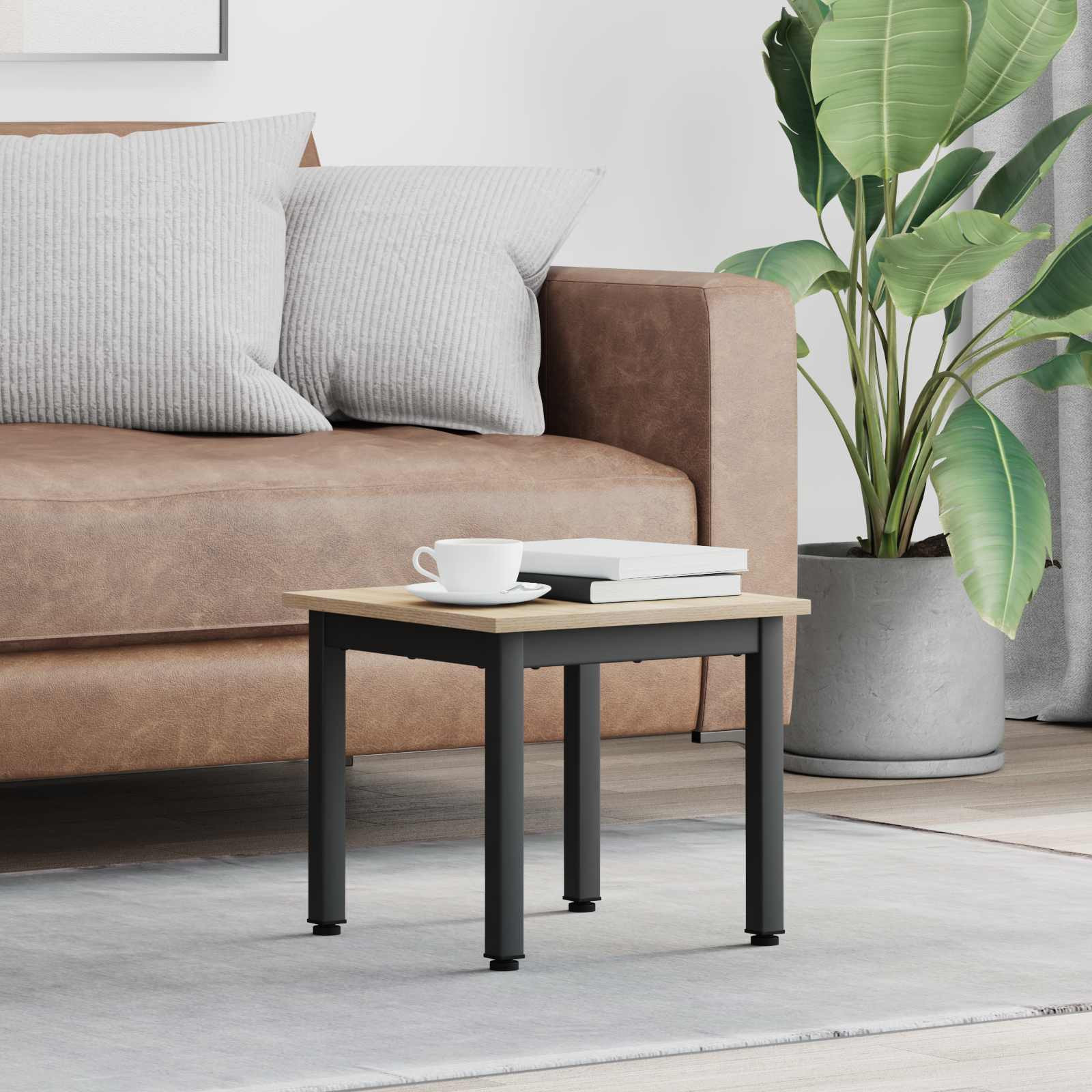 vidaXL Couchtisch Sonoma 40 x 40 x 36 cm Holzwerkstoff