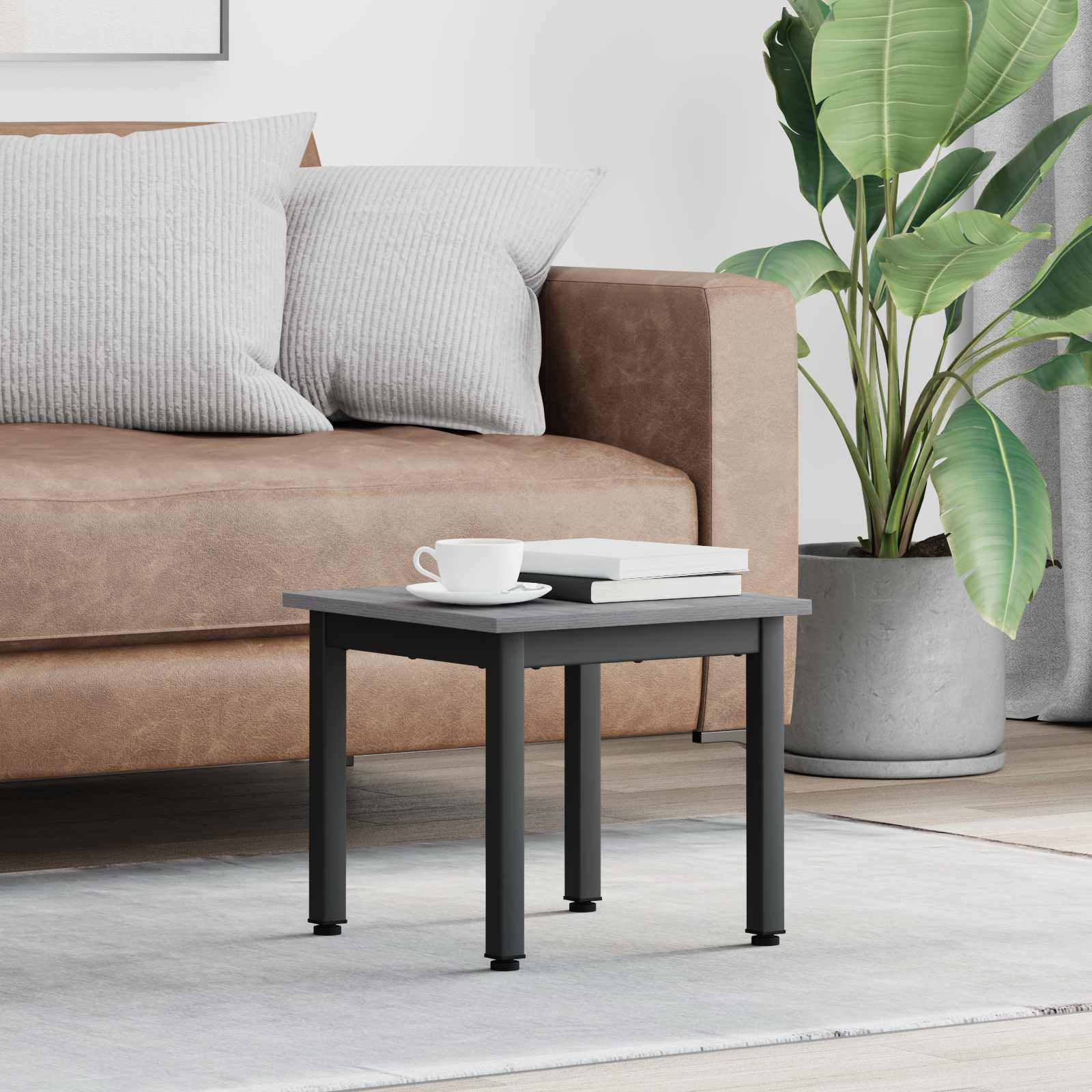 vidaXL Couchtisch Graues Sonoma 40 x 40 x 36 cm Holzwerkstoff
