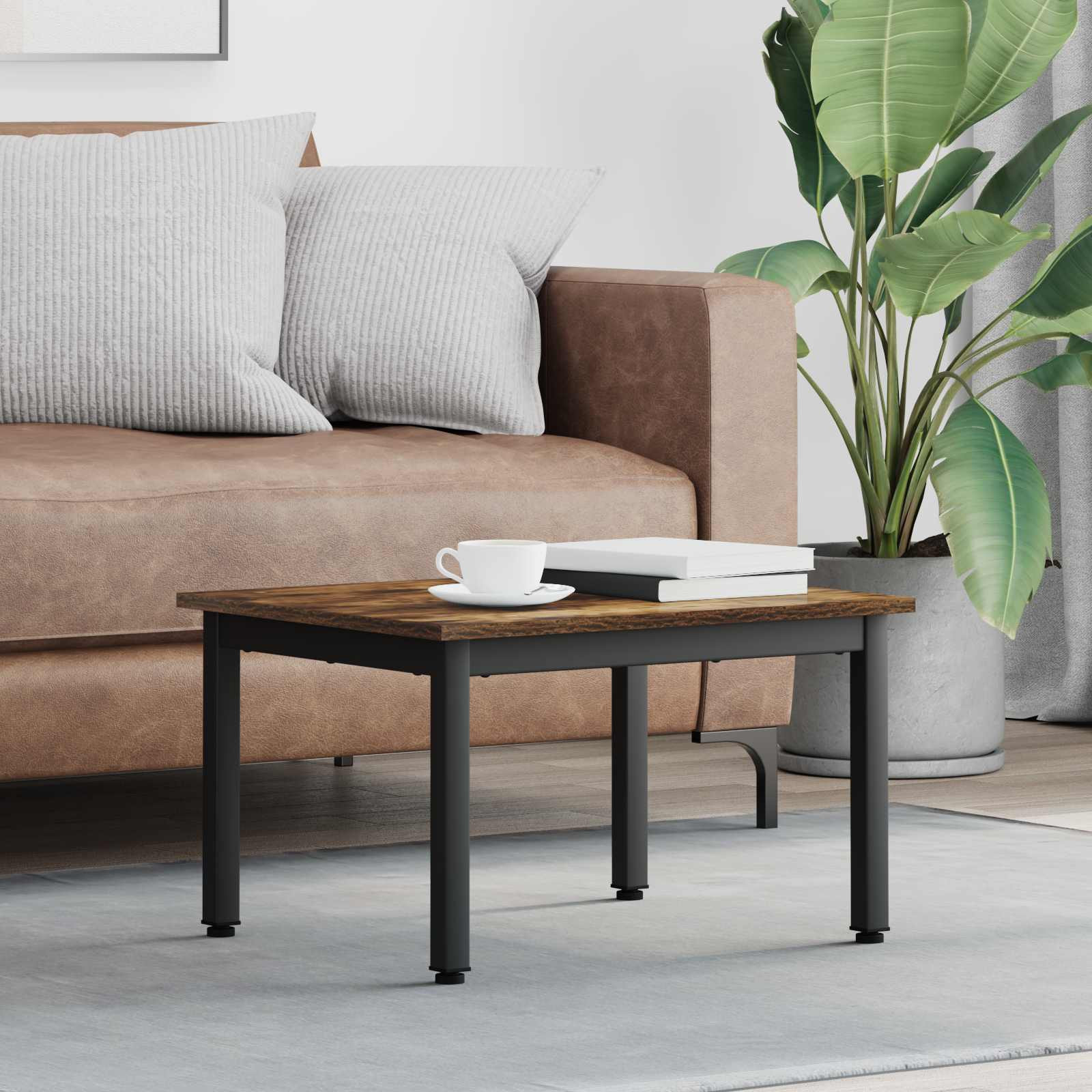 vidaXL Couchtisch Raucharbe 60 x 50 x 36 cm Holzwerkstoff