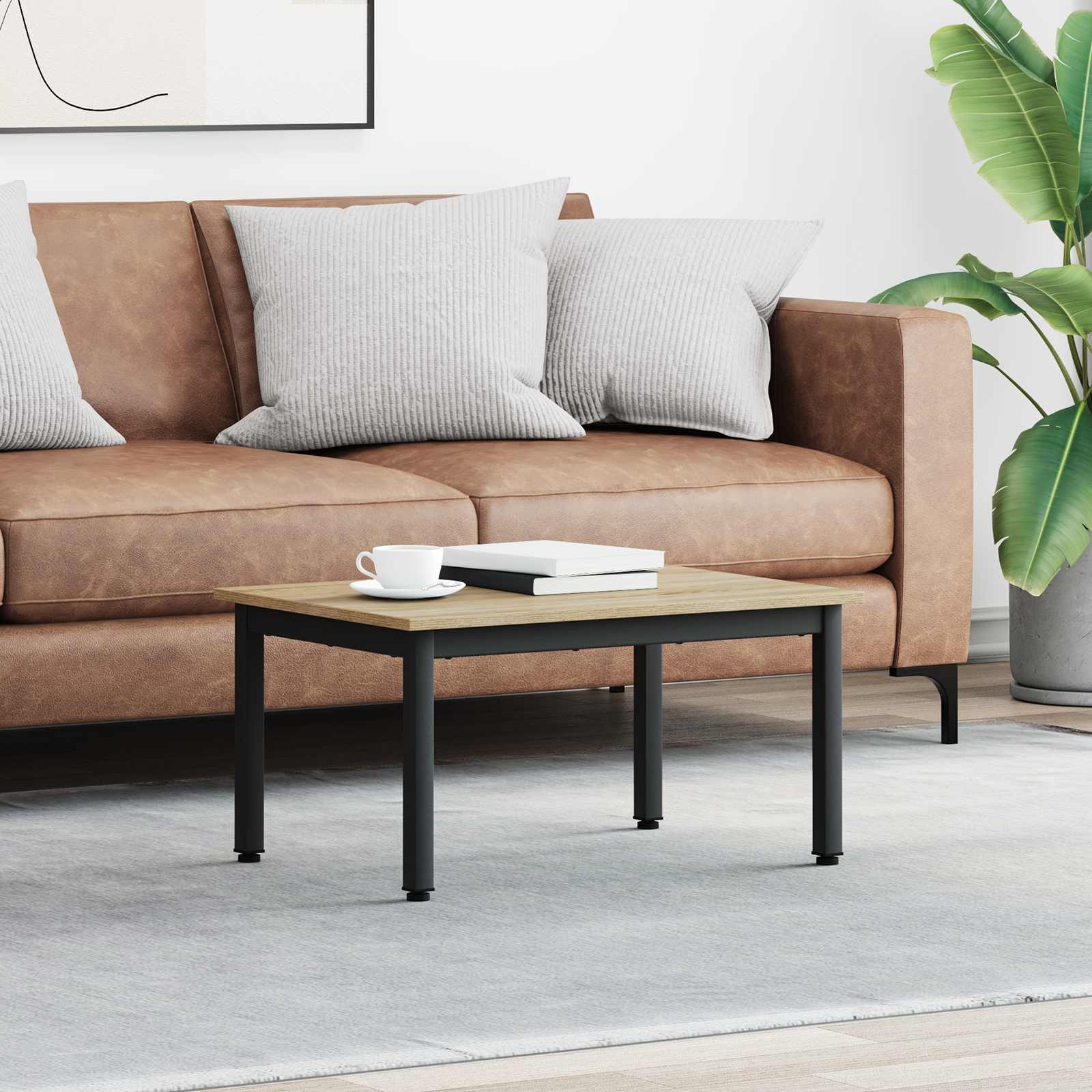 vidaXL Couchtisch Sonoma 70 x 50 x 36 cm Holzwerkstoff