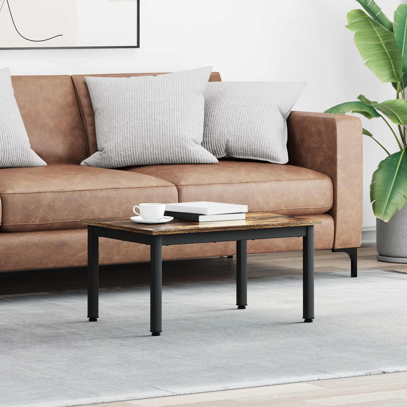 vidaXL Couchtisch Raucharbe 70 x 50 x 36 cm Holzwerkstoff
