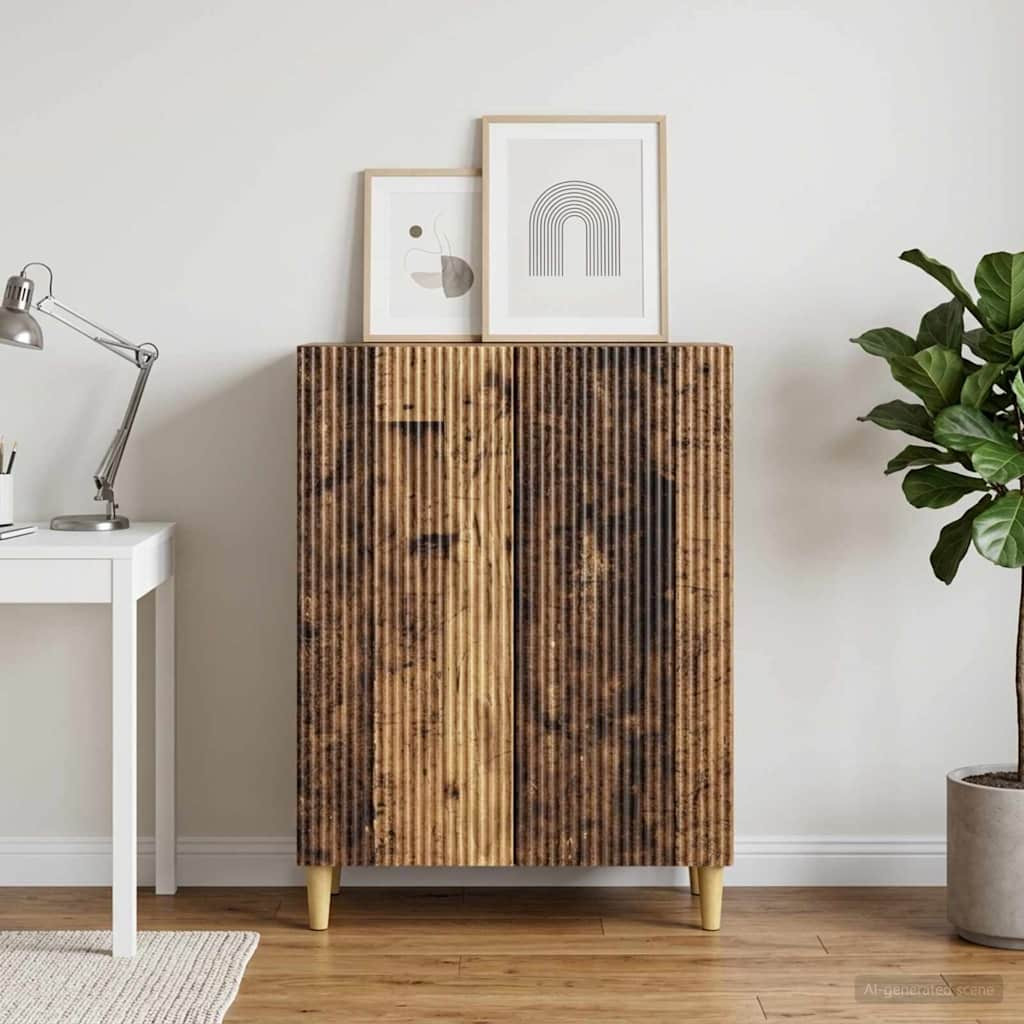 vidaXL Sideboard Altholz 66 x 34,5 x 90 cm Holzwerkstoff