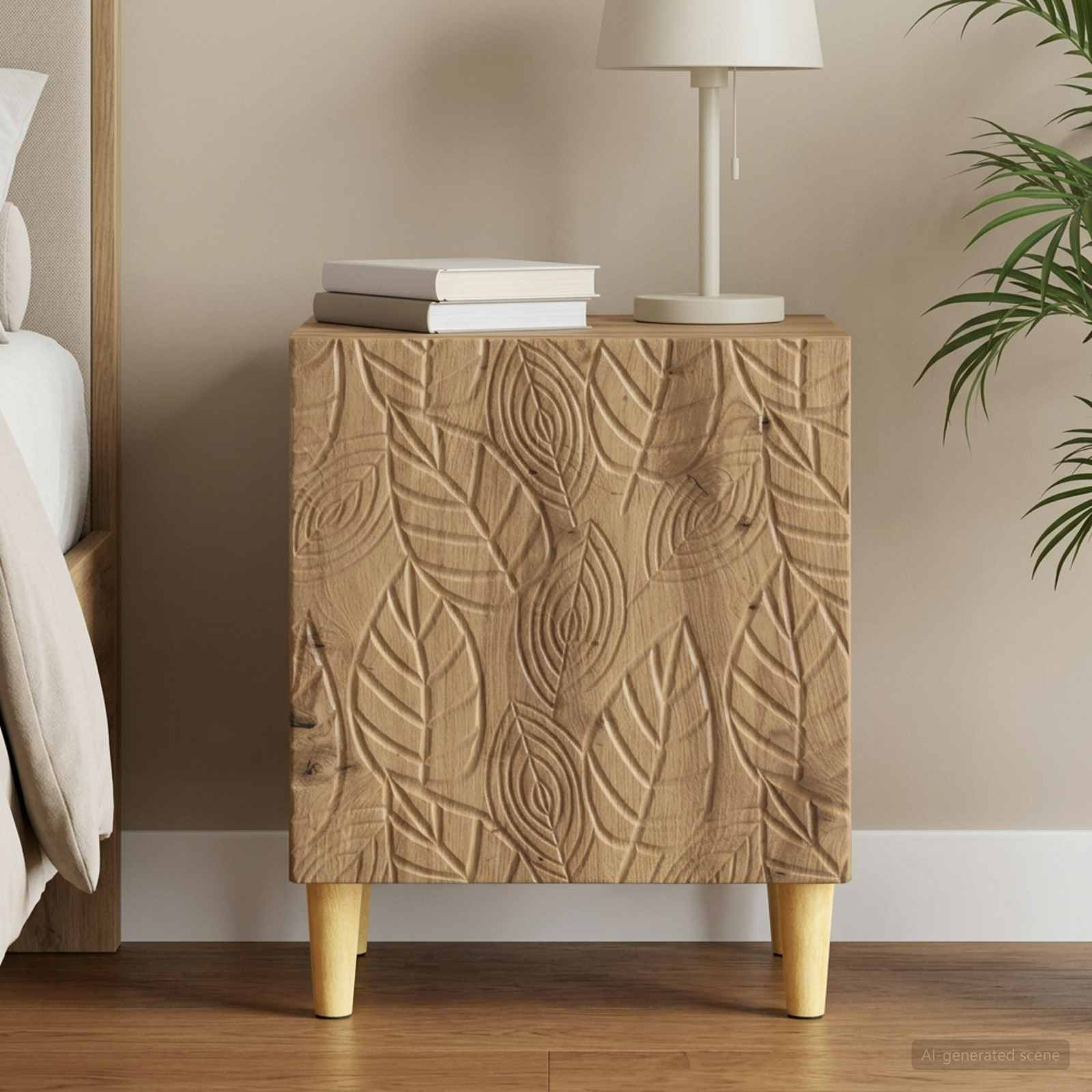 vidaXL Nachttisch Artisan-Eiche 43 x 34,5 x 50 cm Holzwerkstoff