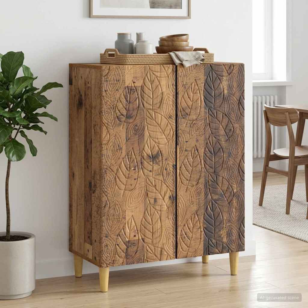 vidaXL Sideboard Altholz 66 x 34,5 x 90 cm Holzwerkstoff