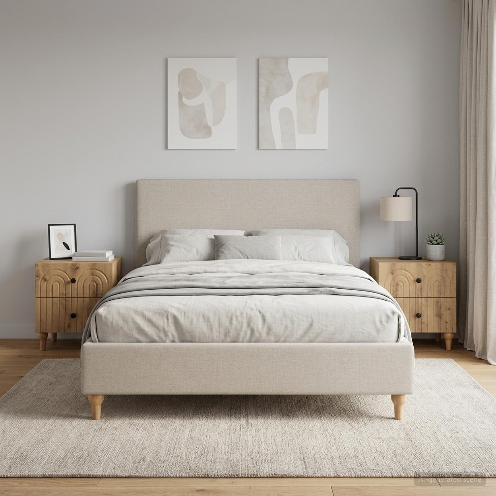 vidaXL Nachttisch 2 Stk. Artisan-Eiche 43 x 34,5 x 48 cm Holzwerkstoff