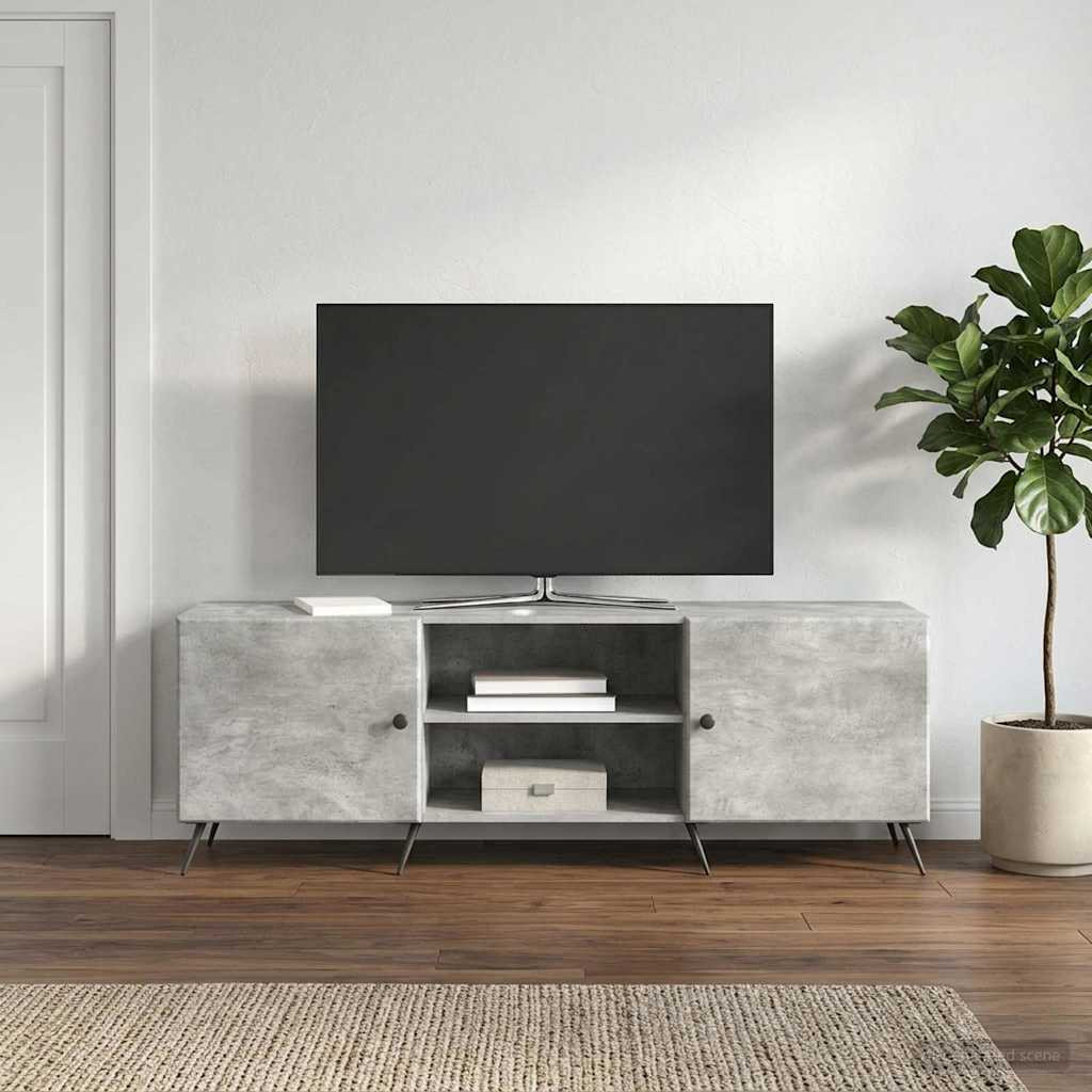 vidaXL TV-Schränk Betongrau 150 x 31 x 50 cm Holzwerkstoff