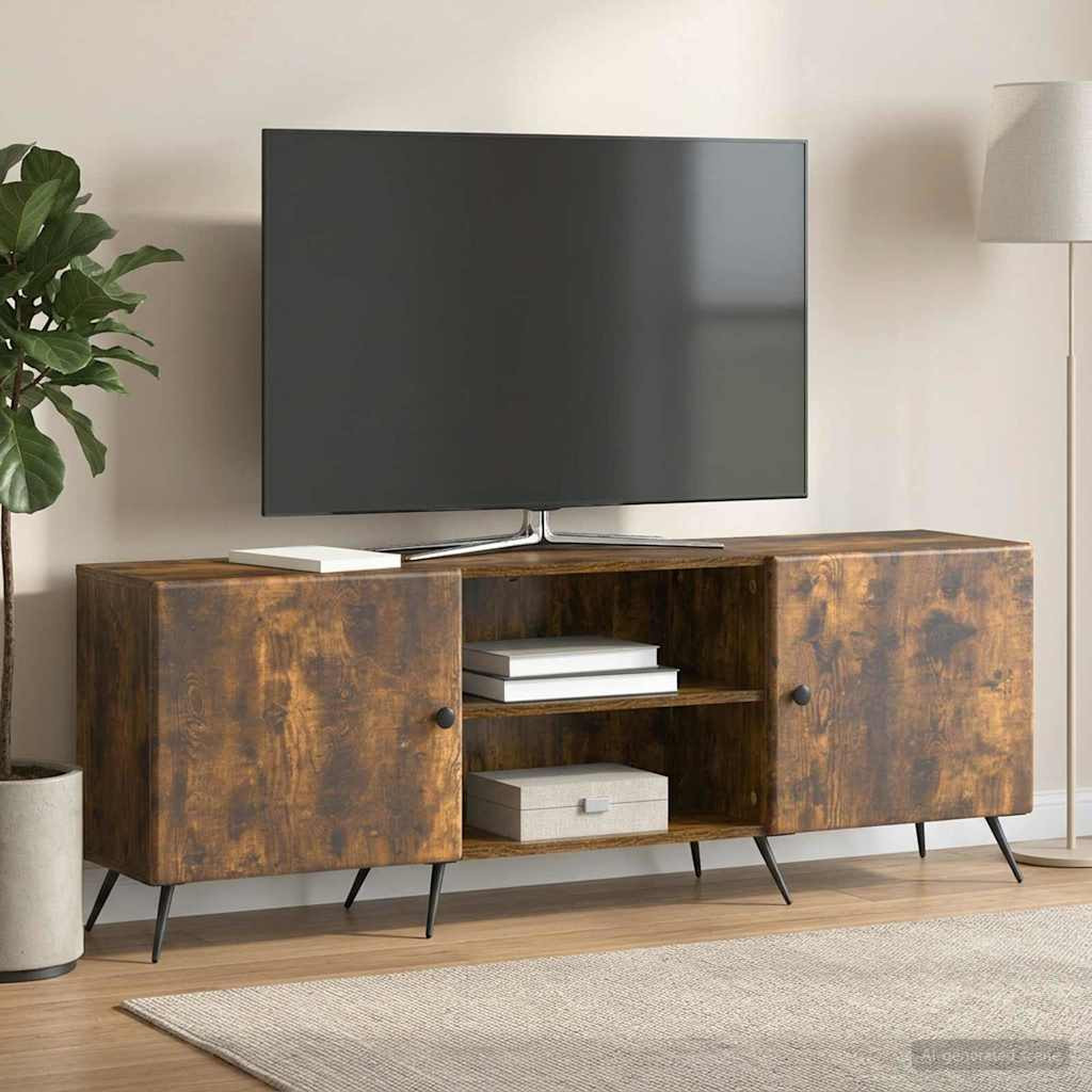 vidaXL TV-Schränk Geräucherte Eiche 150 x 31 x 50 cm Holzwerkstoff
