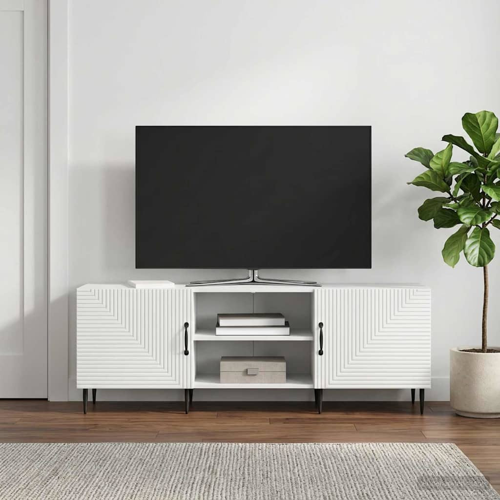 vidaXL TV-Schränk Weiß 150 x 31 x 50 cm Holzwerkstoff