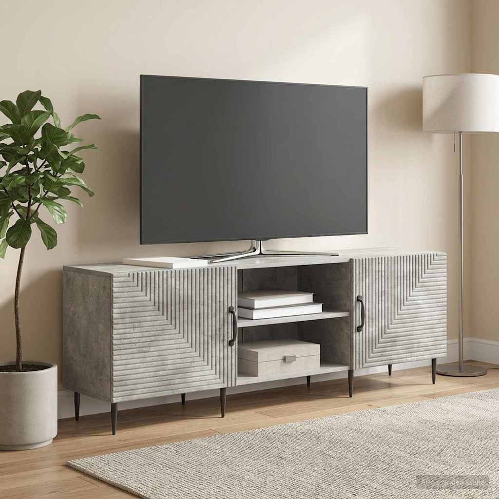 vidaXL TV-Schränk Betongrau 150 x 31 x 50 cm Holzwerkstoff