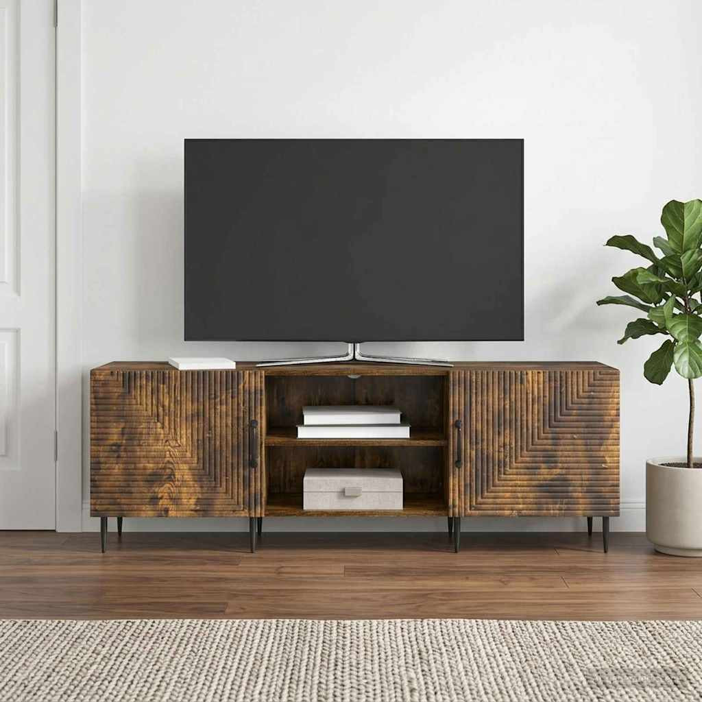 vidaXL TV-Schränk Geräucherte Eiche 150 x 31 x 50 cm Holzwerkstoff