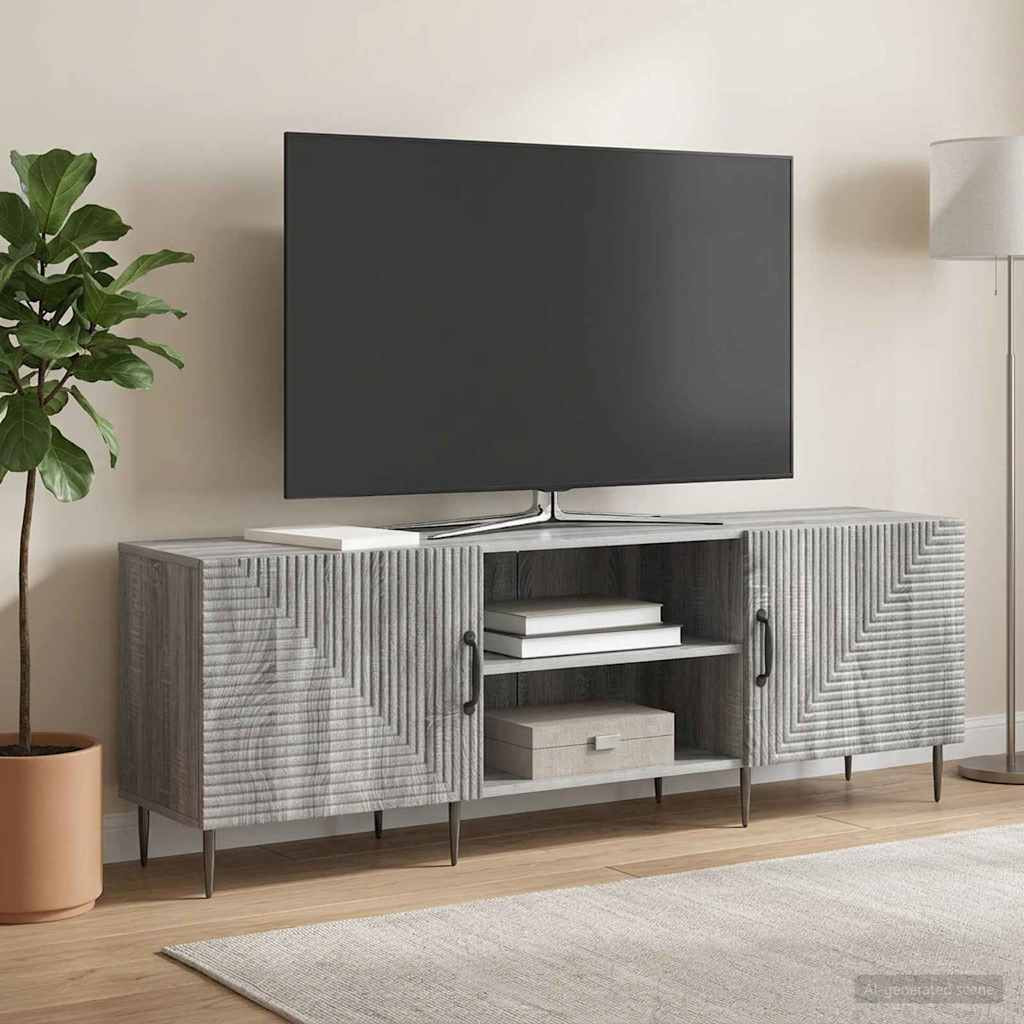 vidaXL TV-Schränk Graues Sonoma 150 x 31 x 50 cm Holzwerkstoff