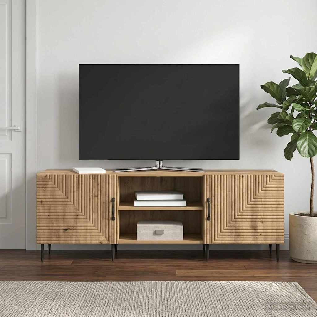 vidaXL TV-Schränk 150 x 31 x 50 cm Artisan-Eiche Holzwerkstoff
