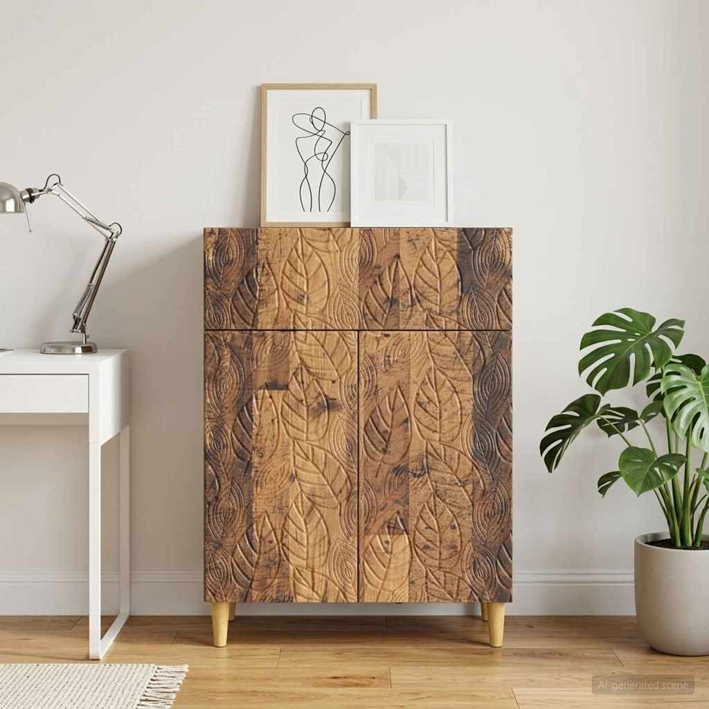 vidaXL Sideboard Altholz 66 x 34,5 x 90 cm Holzwerkstoff