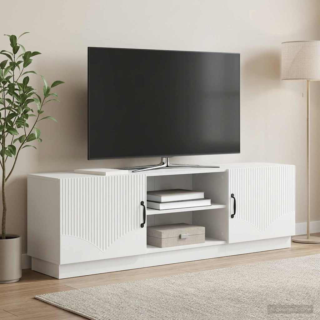vidaXL TV-Schränk Weiß 150 x 31 x 47 cm Holzwerkstoff