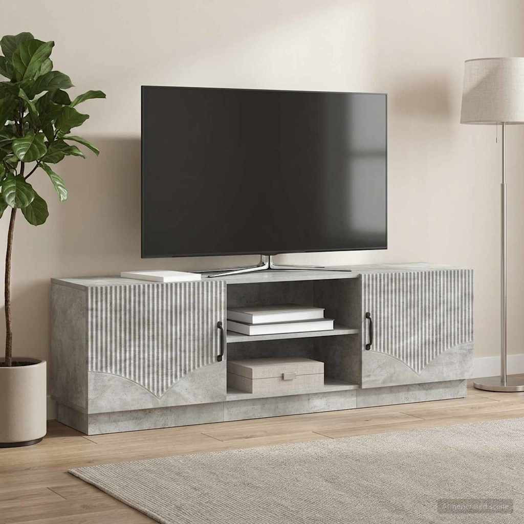 vidaXL TV-Schränk Betongrau 150 x 31 x 47 cm Holzwerkstoff