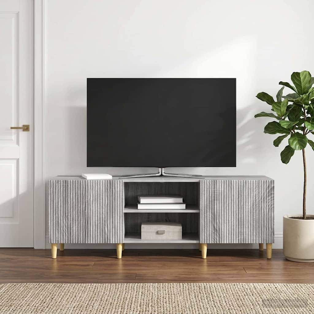 vidaXL TV-Schränk Graues Sonoma 150 x 31 x 50 cm Holzwerkstoff