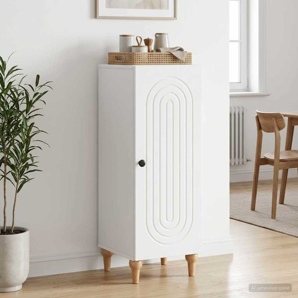 vidaXL Sideboard Weiß 33 x 34,5 x 90 cm Holzwerkstoff