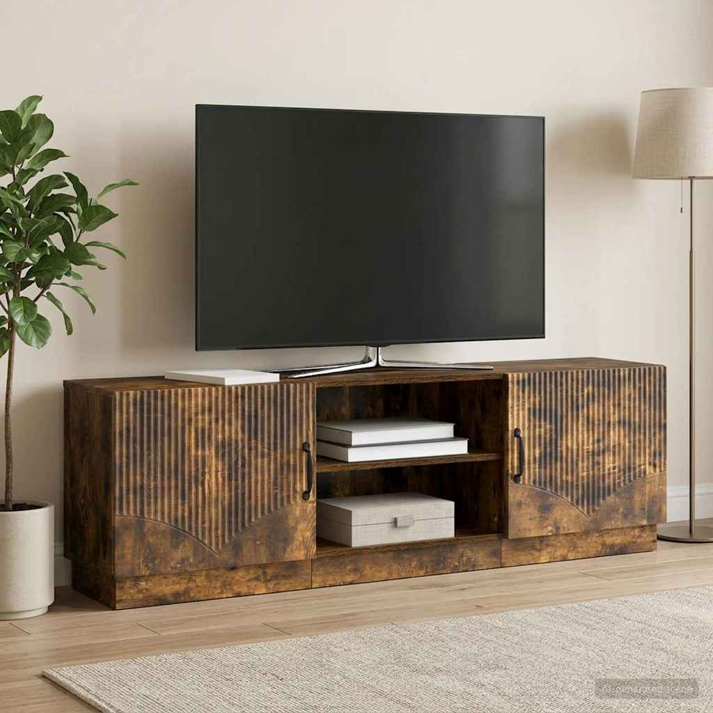 vidaXL TV-Schränk Geräucherte Eiche 150 x 31 x 47 cm Holzwerkstoff