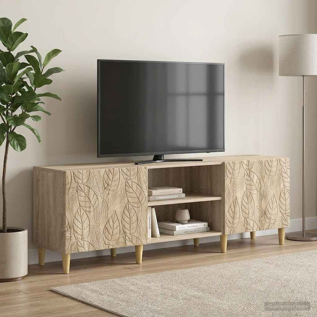 vidaXL TV-Schränk 150 x 31 x 50 cm Sonoma-Eiche Holzwerkstoff