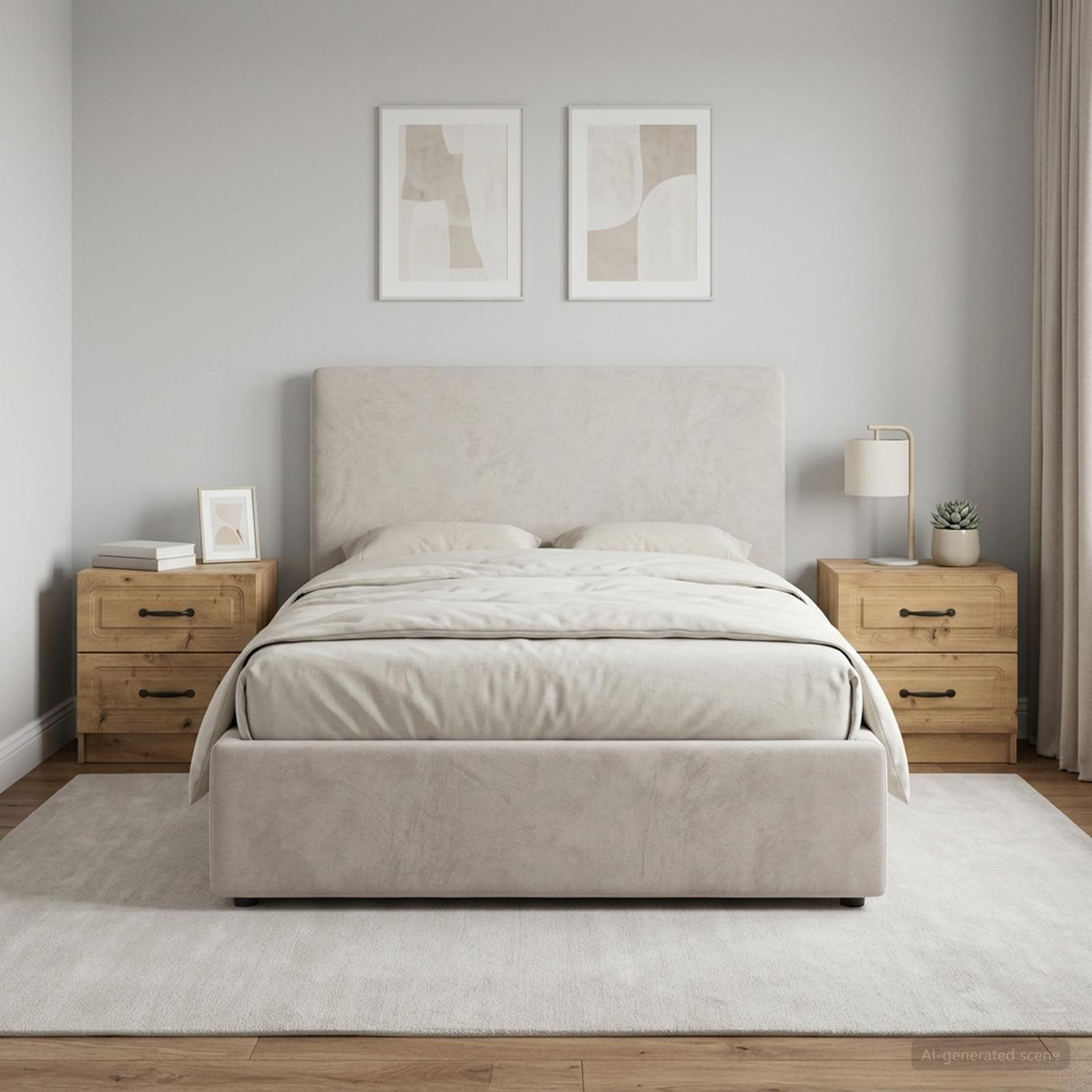 vidaXL Nachttisch 2 Stk. Artisan-Eiche 43 x 34,5 x 44,5 cm