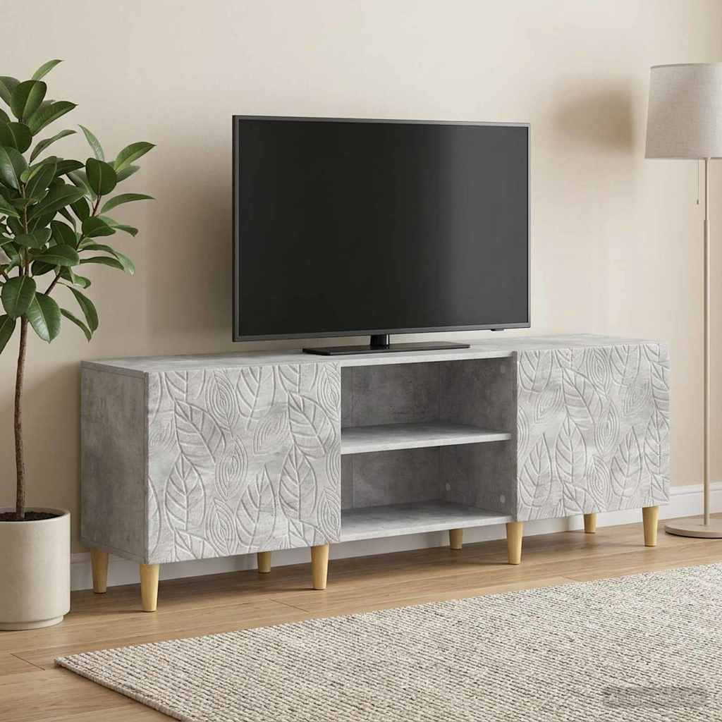 vidaXL TV-Schränk 150 x 31 x 50 cm Betongrau Holzwerkstoff
