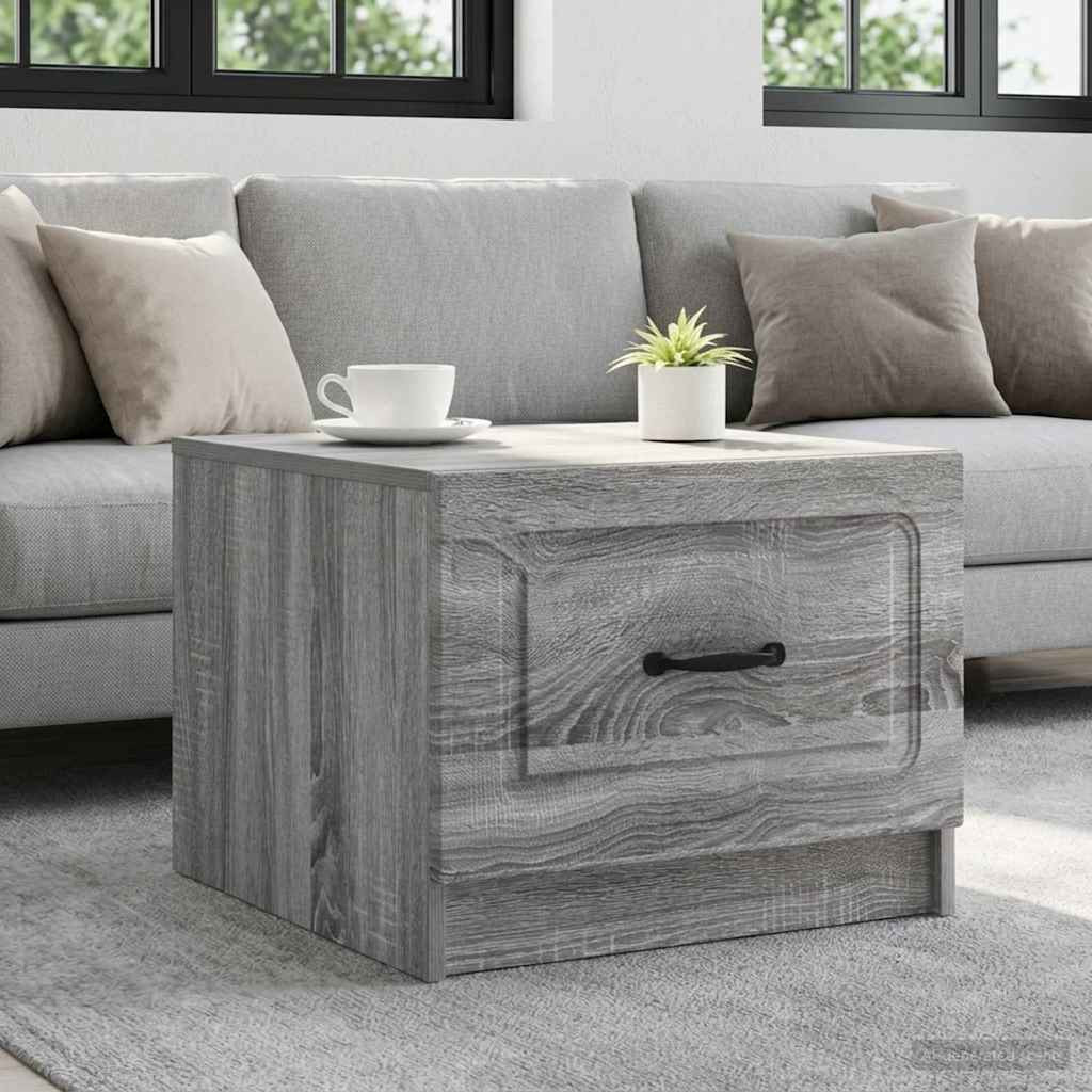 vidaXL Couchtisch Graues Sonoma 49 x 50 x 37 cm Holzwerkstoff