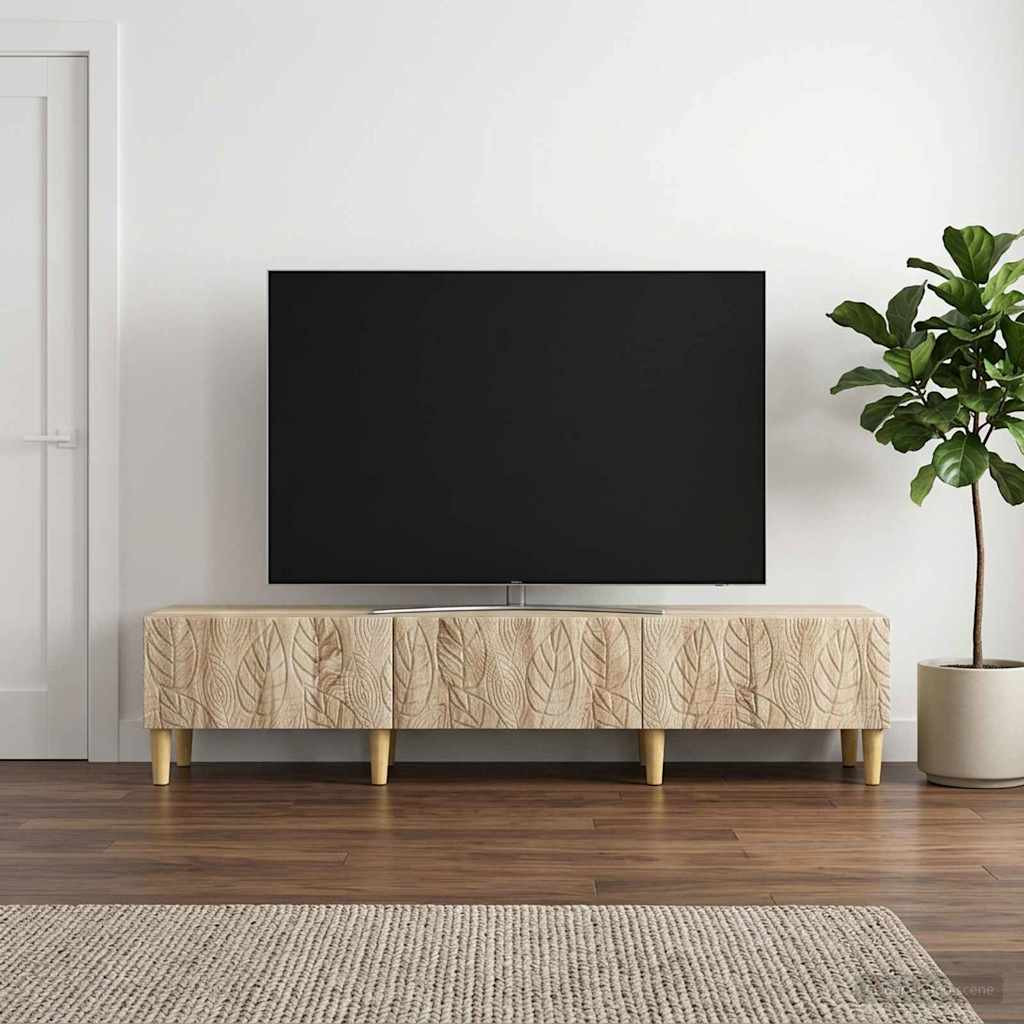 vidaXL TV-Schränk 147 x 34,5 x 30 cm Sonoma-Eiche Holzwerkstoff