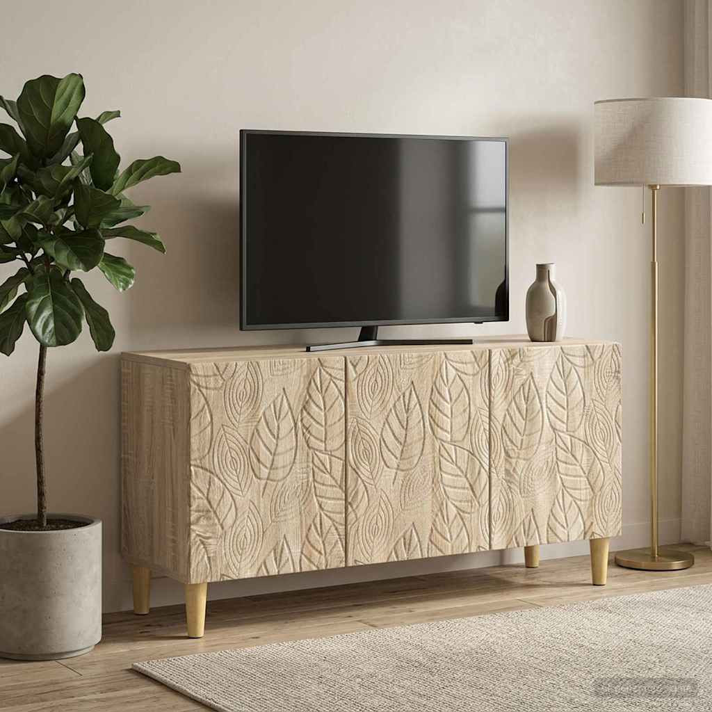 vidaXL TV-Schränk 99 x 34,5 x 50 cm Sonoma-Eiche Holzwerkstoff