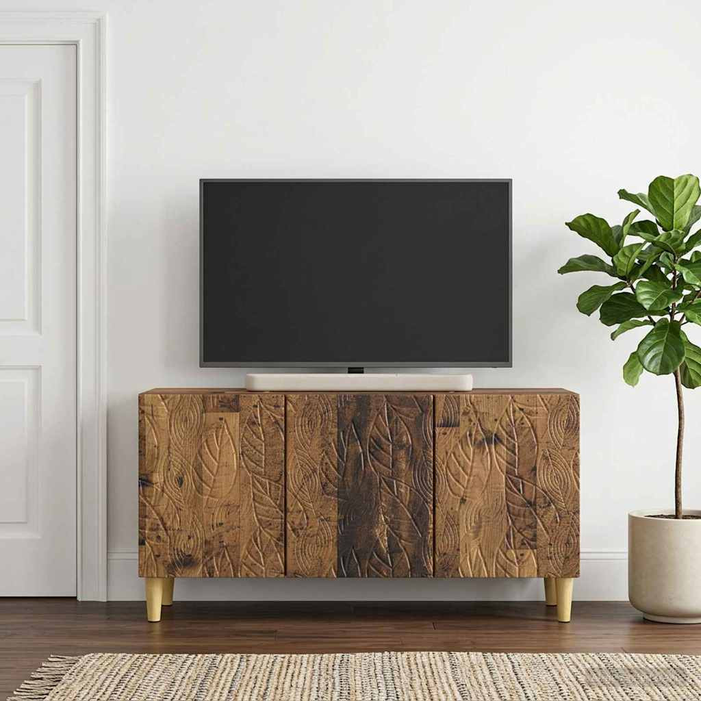 vidaXL TV-Schränk 99 x 34,5 x 50 cm Altholz Holzwerkstoff