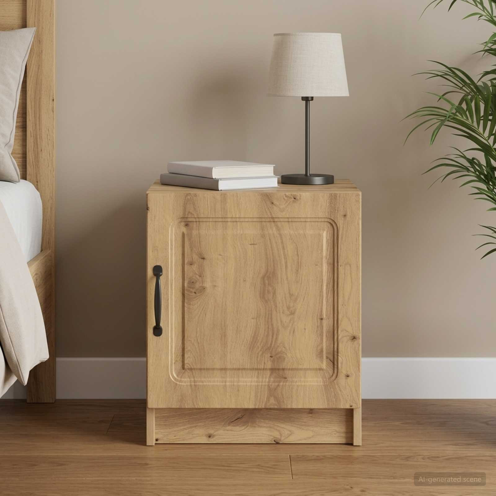 vidaXL Nachttisch Artisan-Eiche 43 x 34,5 x 47 cm Holzwerkstoff